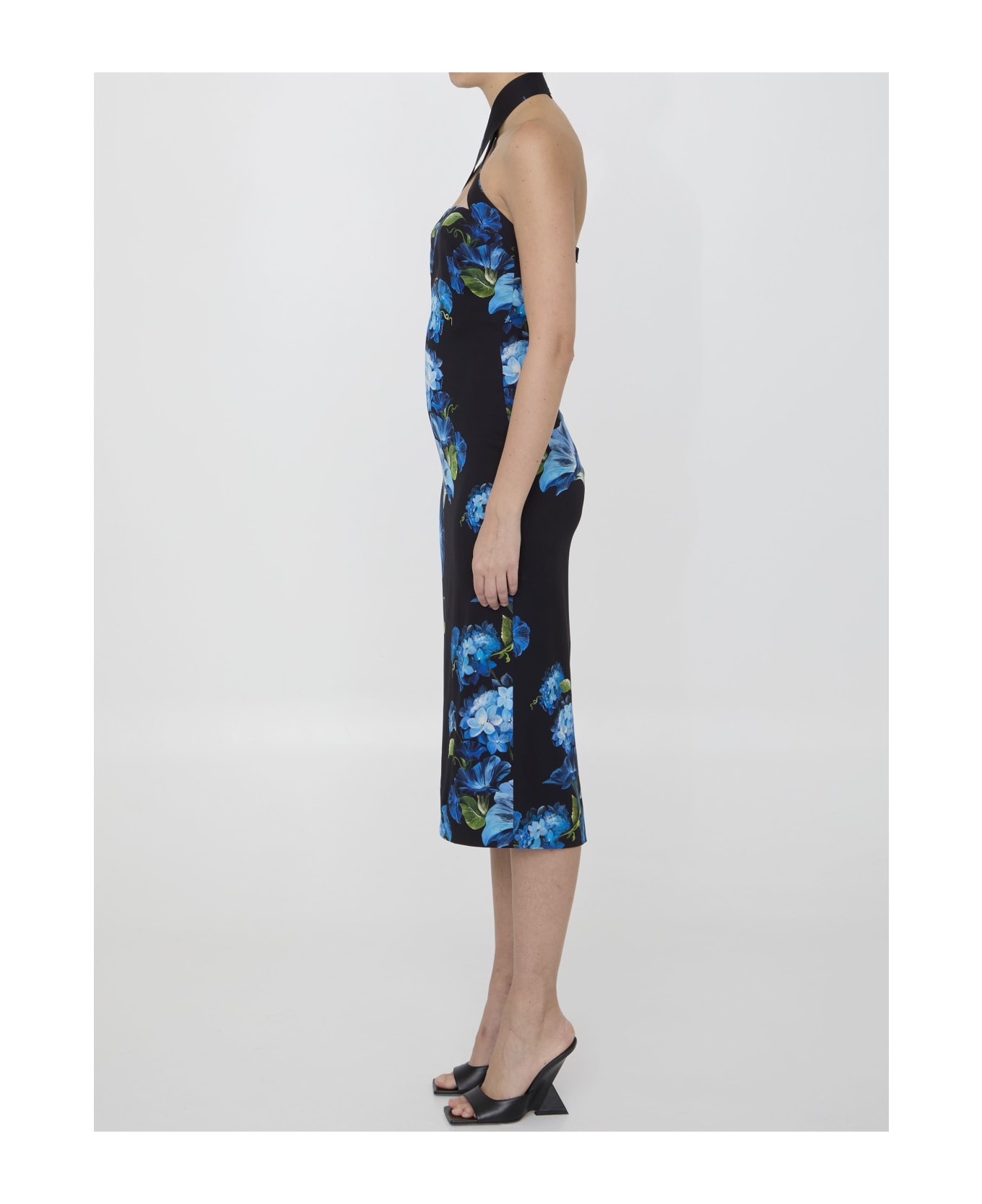 Fiore Campanule Print Dress - 3