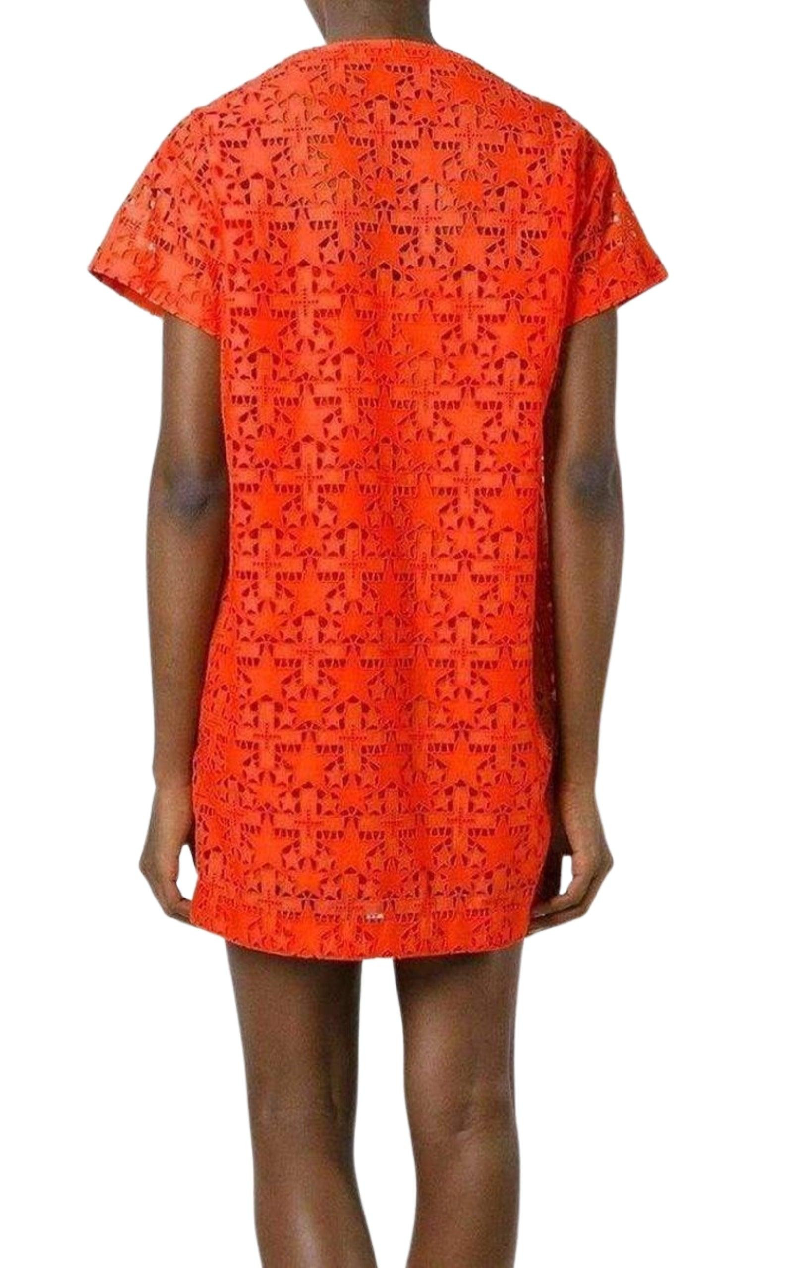 Lace Trim Sangallo Dress - 3