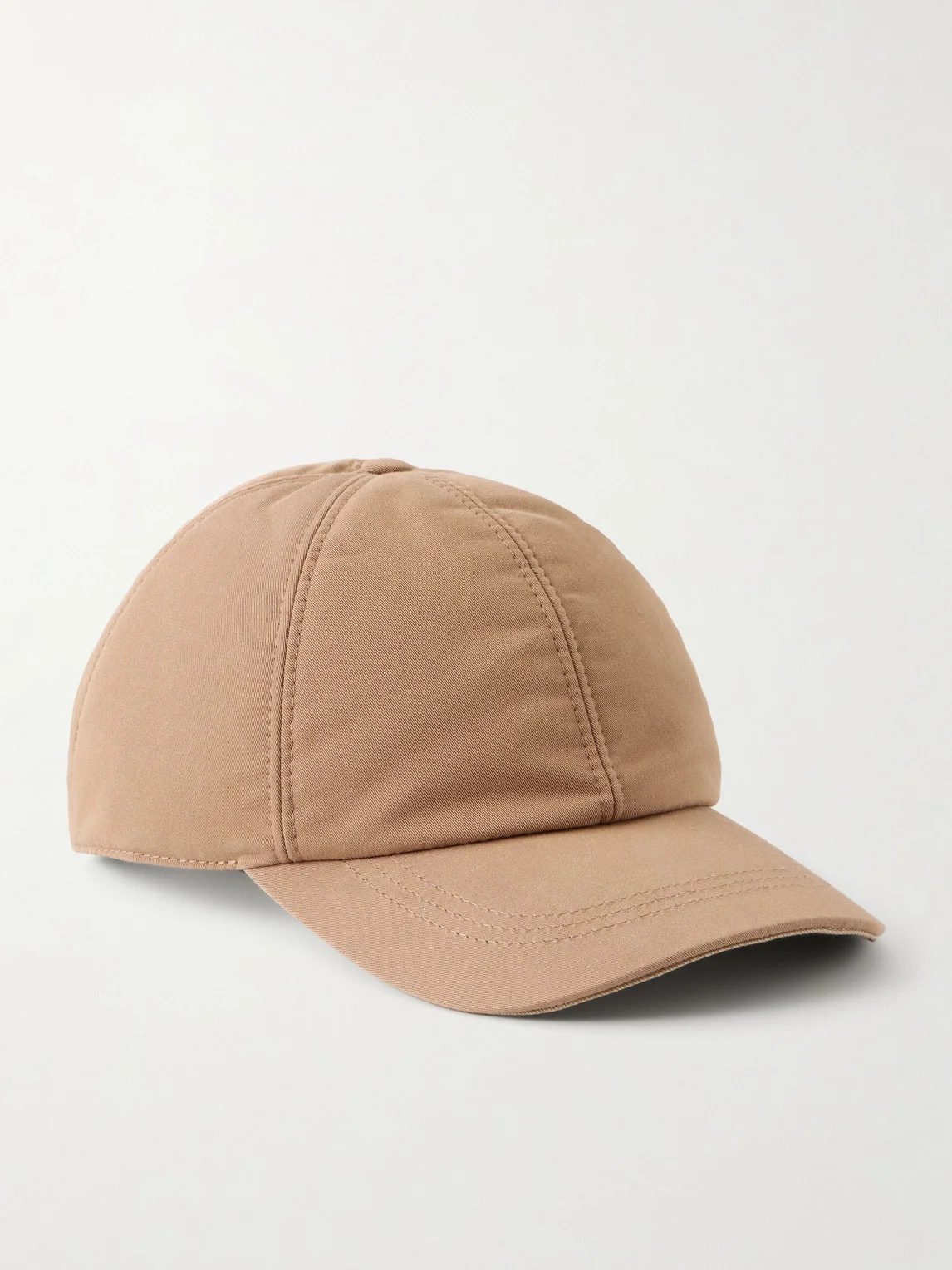 Cotton-Blend Twill Baseball Cap - 1