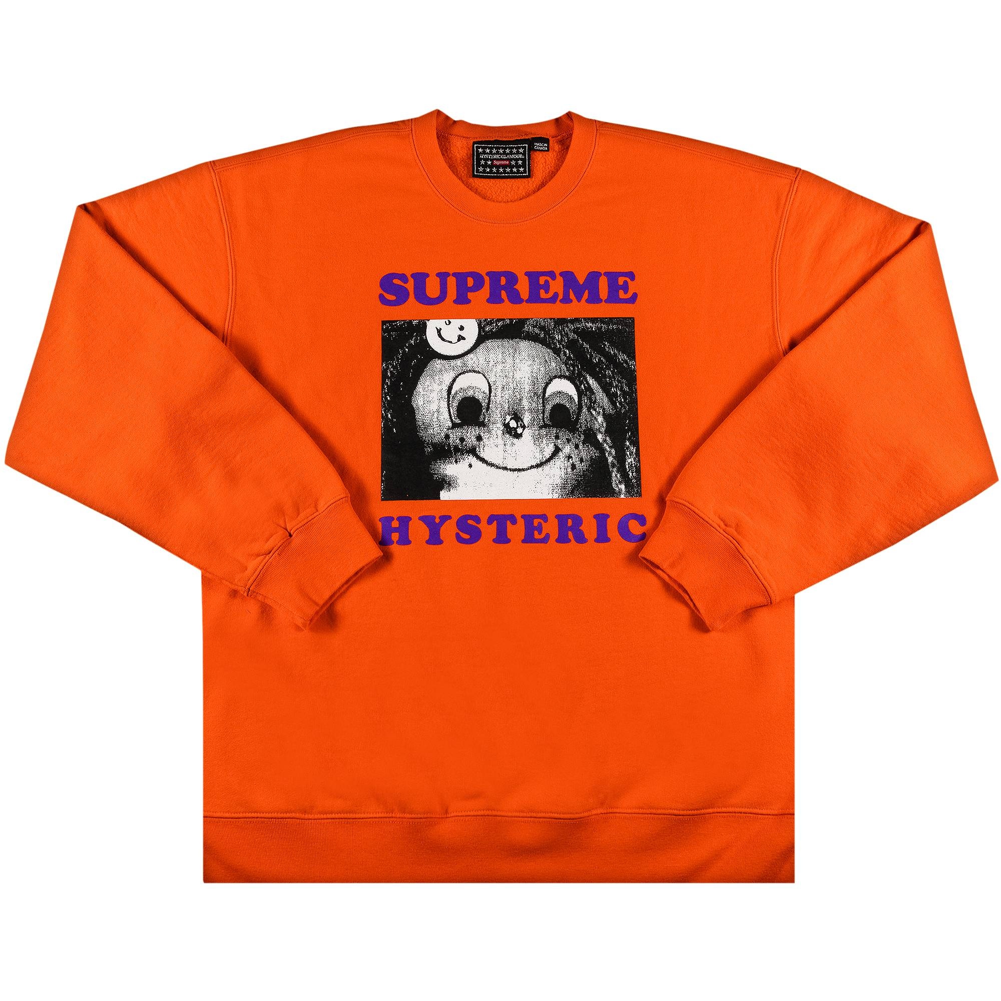 Supreme x Hysteric Glamour Crewneck 'Orange' - 1