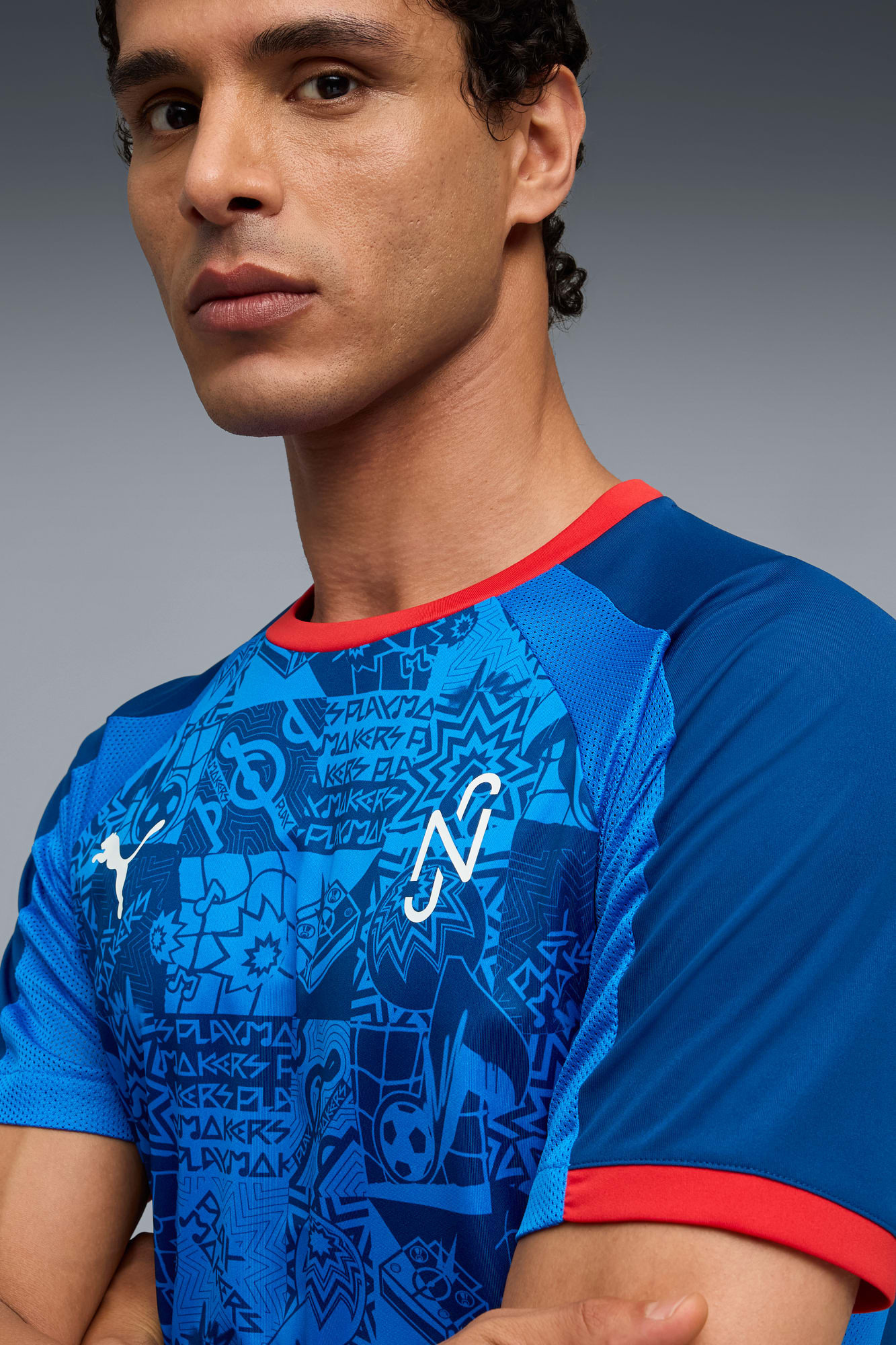 Neymar Jr. Playmaker Men's Soccer Jersey - 3