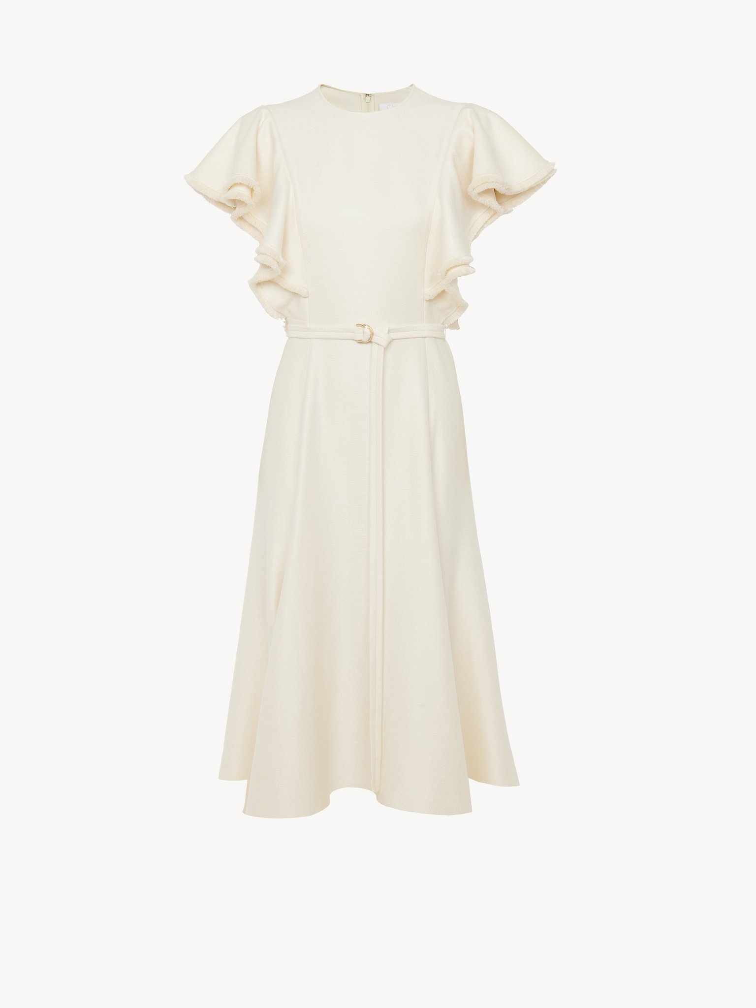 WING-SLEEVE MIDI DRESS - 3
