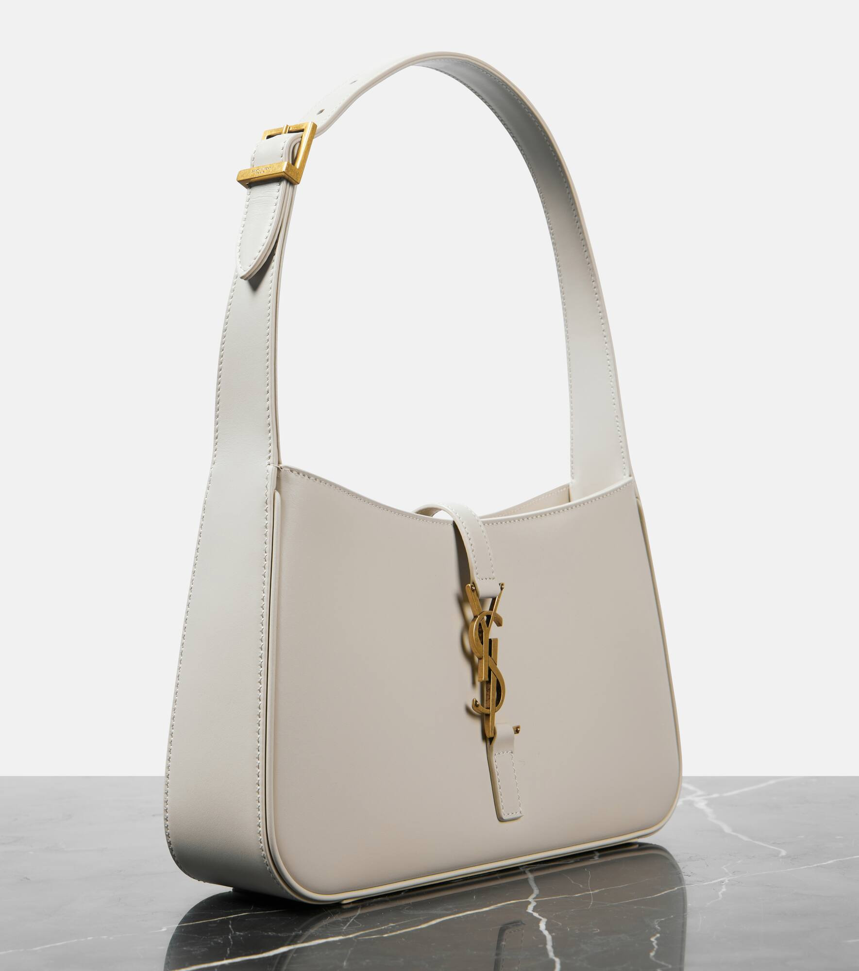 Le 5 à 7 leather shoulder bag - 6