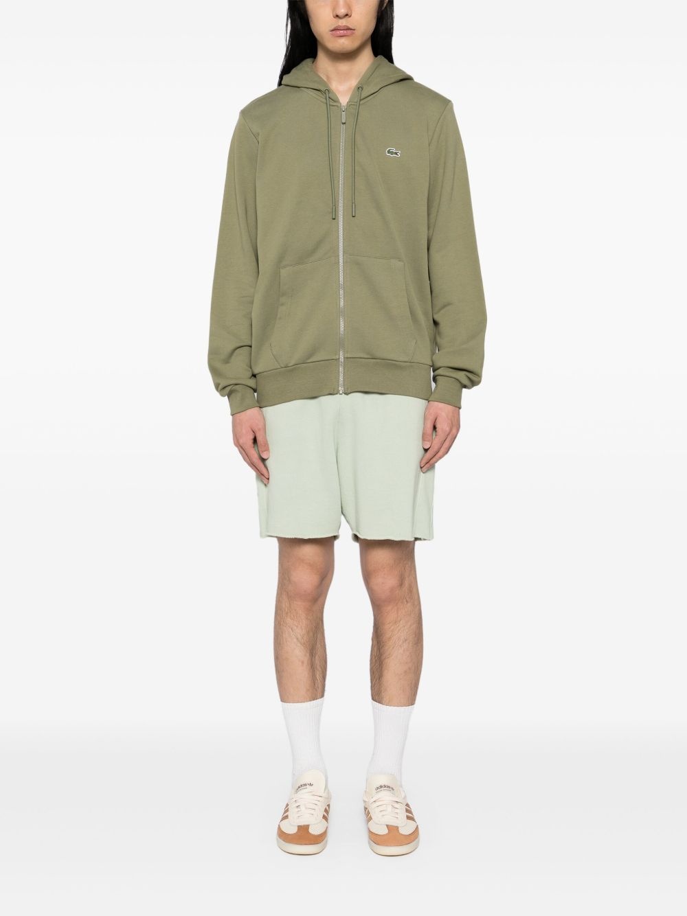 zipped fleece sweatshirt - 2