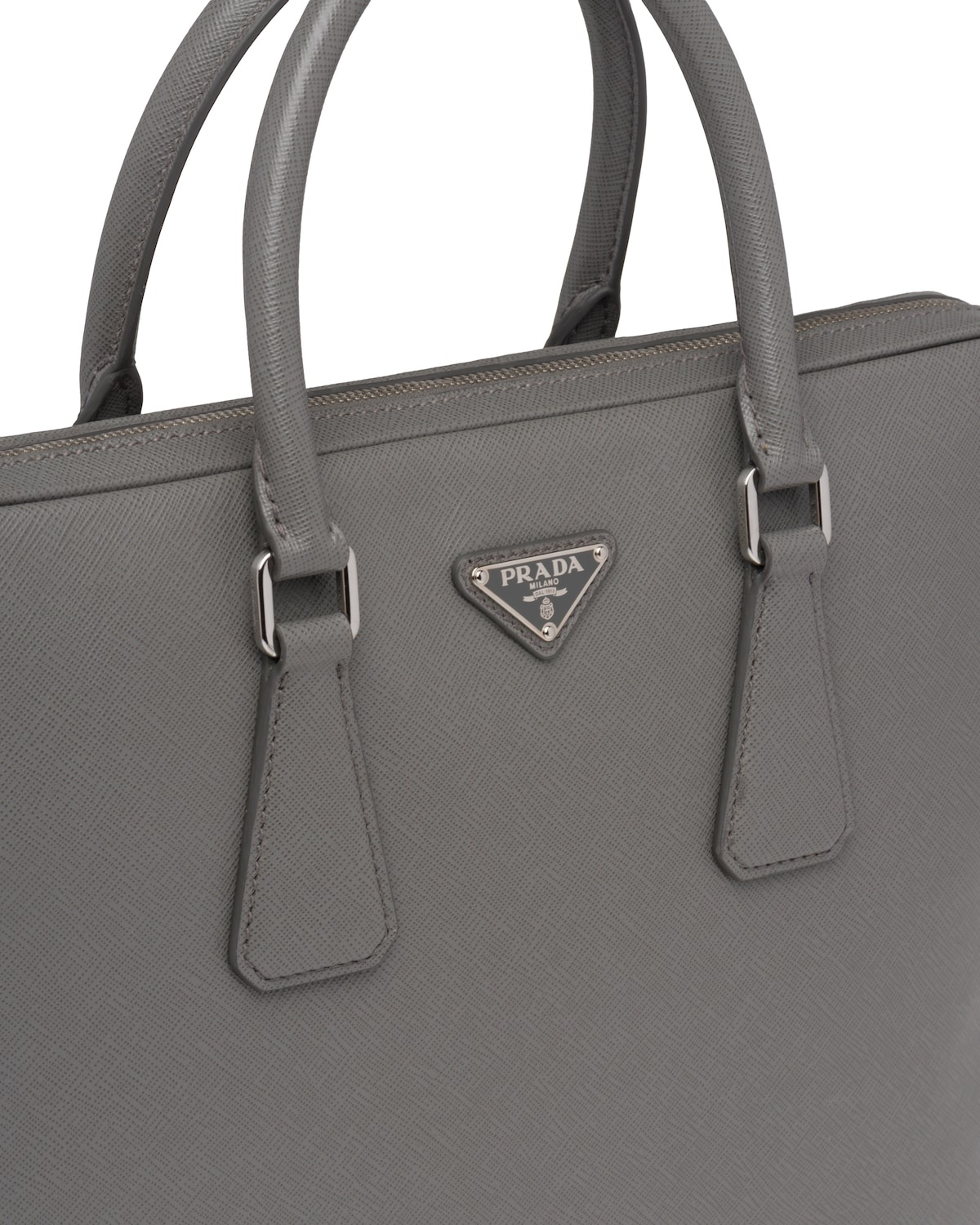 Saffiano Leather Work Bag - 4