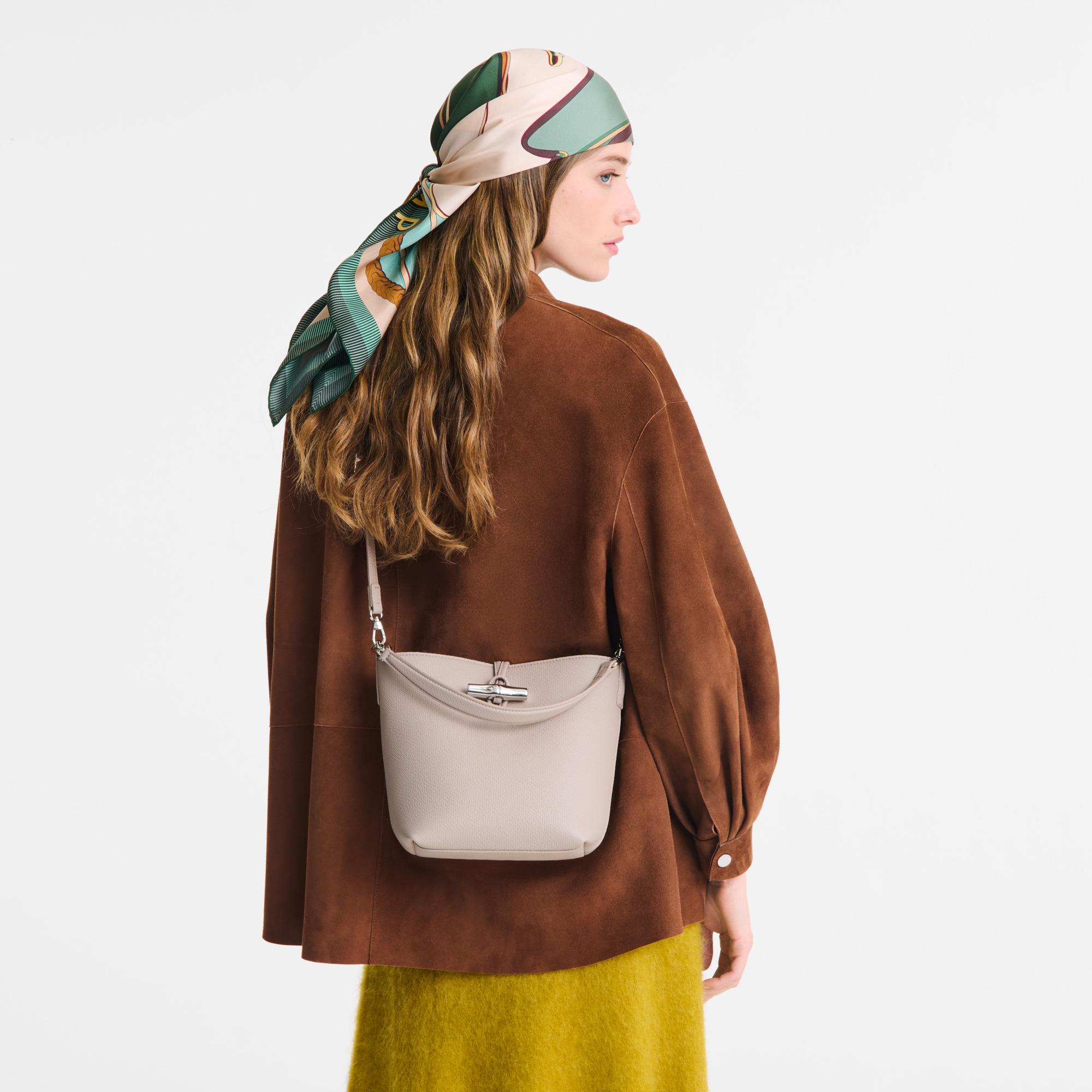 Le Roseau Bucket bag Clay - Leather - 2