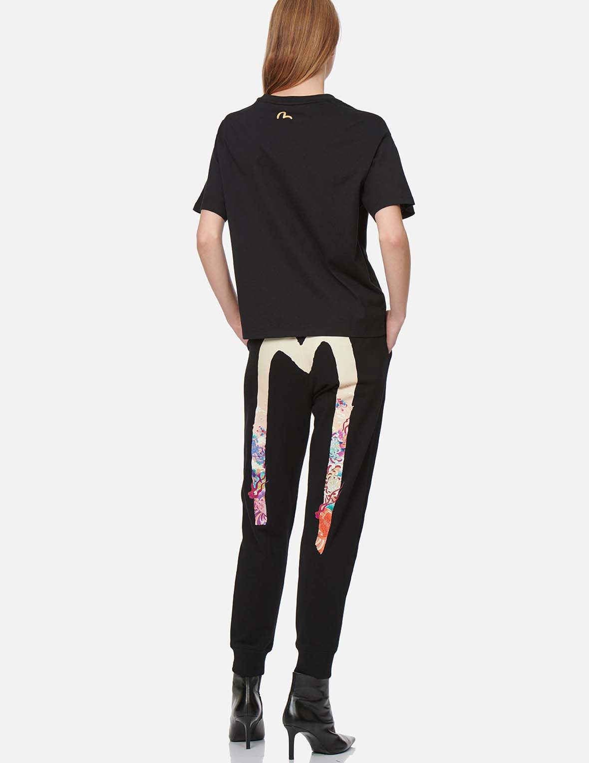 KAMON AND FLORAL PRINT T-SHIRT - 6