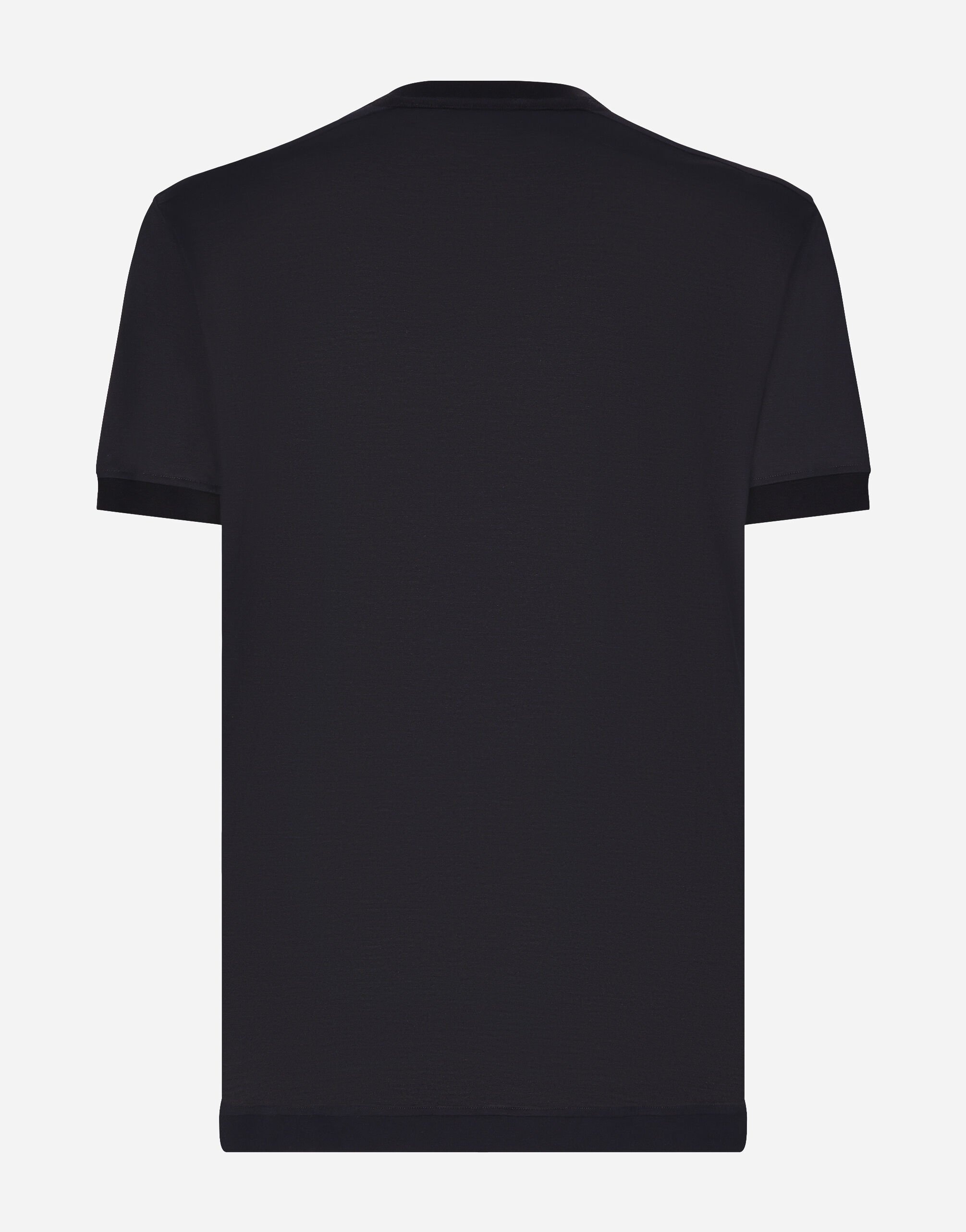 Short-sleeved silk T-shirt - 2
