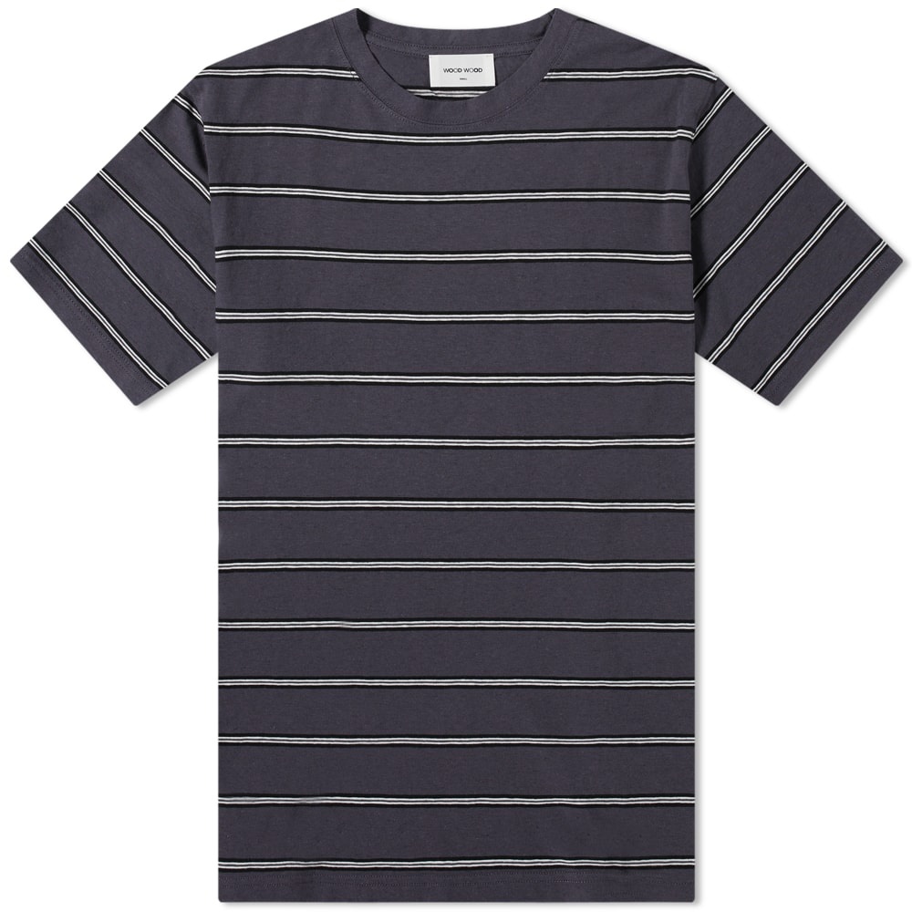 Wood Wood Sami Striped Tee - 1