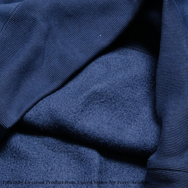 REVERSE WEAVE HALF ZIP HOODED SWEATSHIRT - USAFA - C3-A119 9