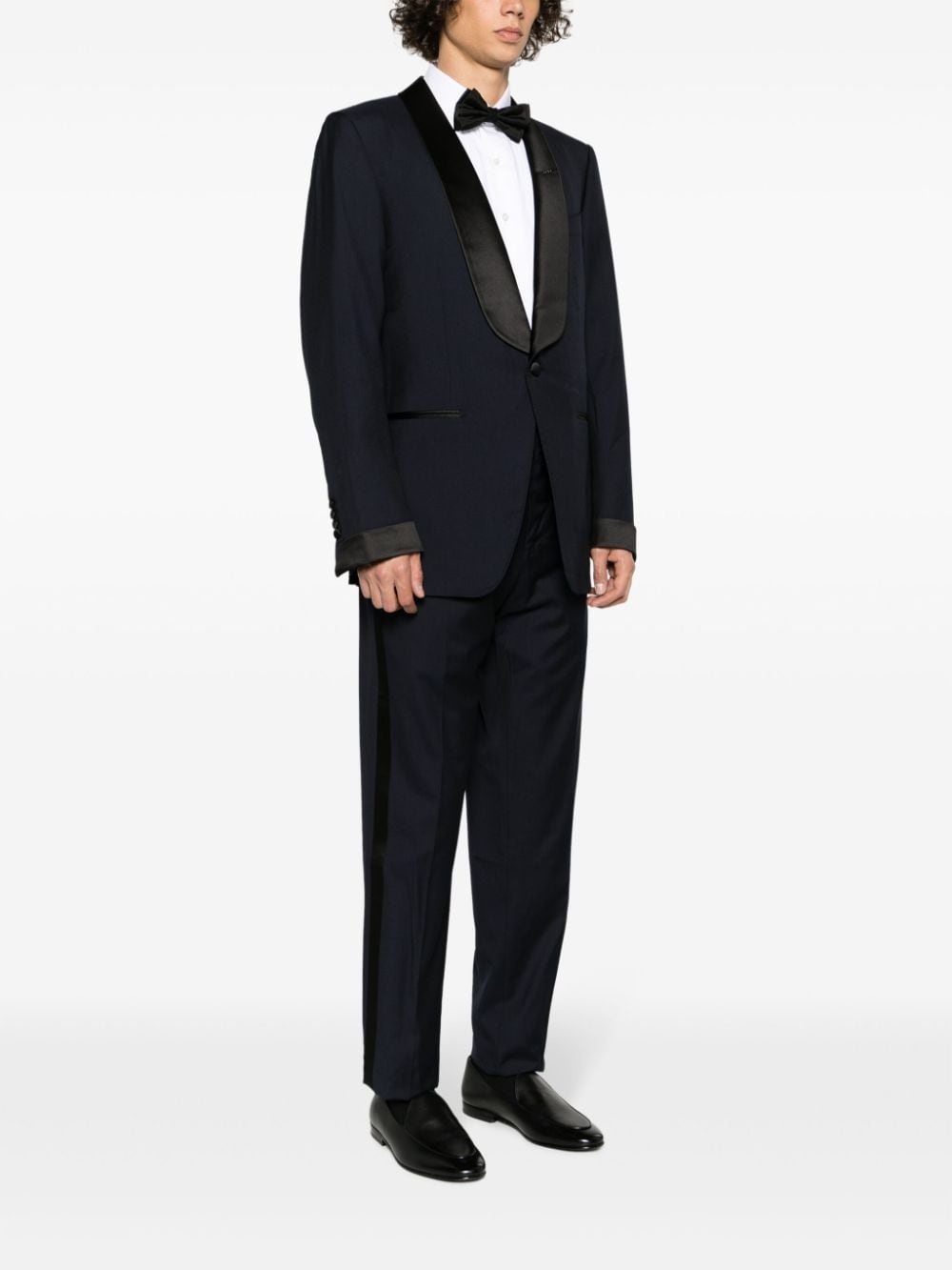 Shelton single-breasted wool suit - 3