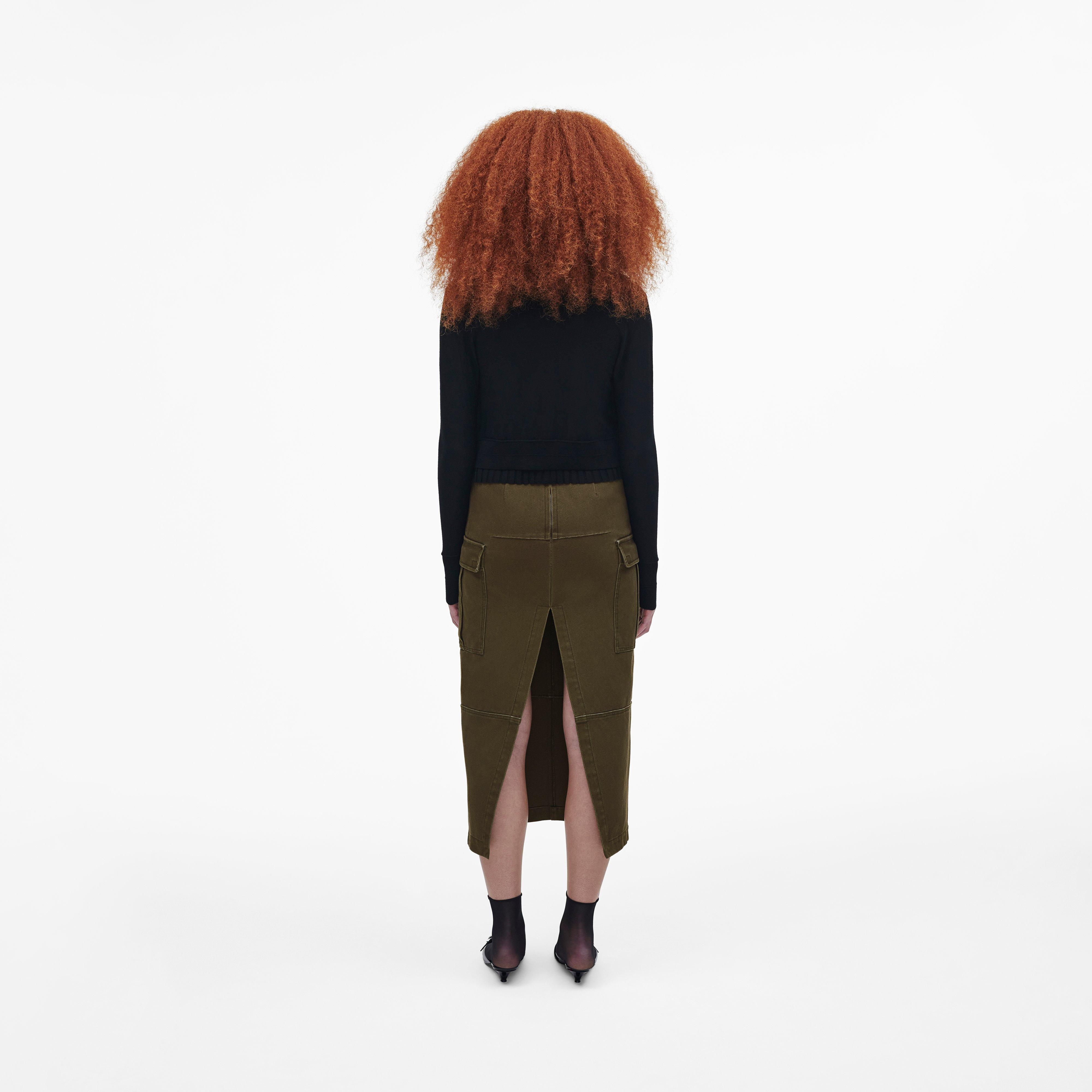 CARGO CANVAS SLIM SKIRT - 4