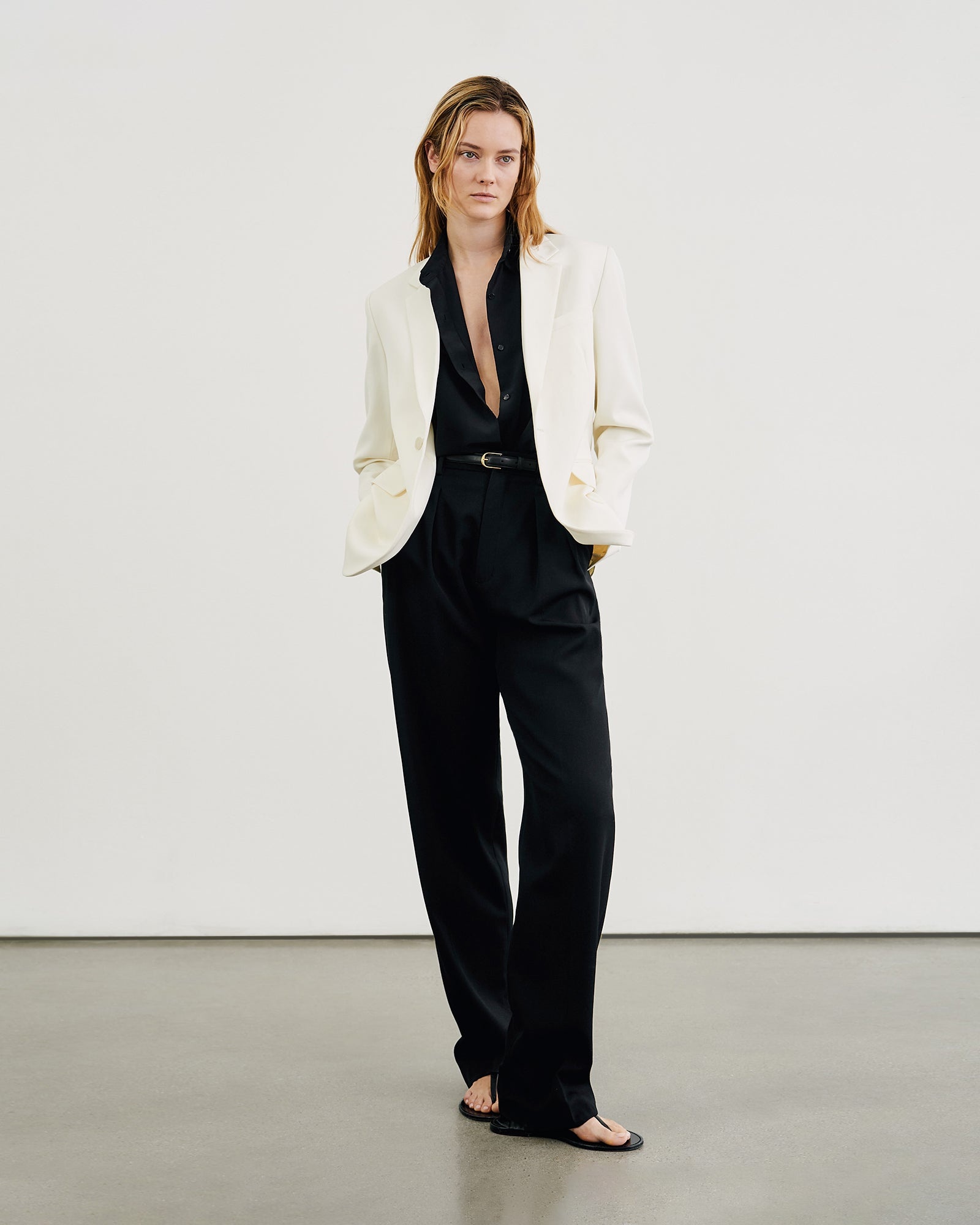 ADELE SINGLE BREASTED TAILORED JACKET - 2