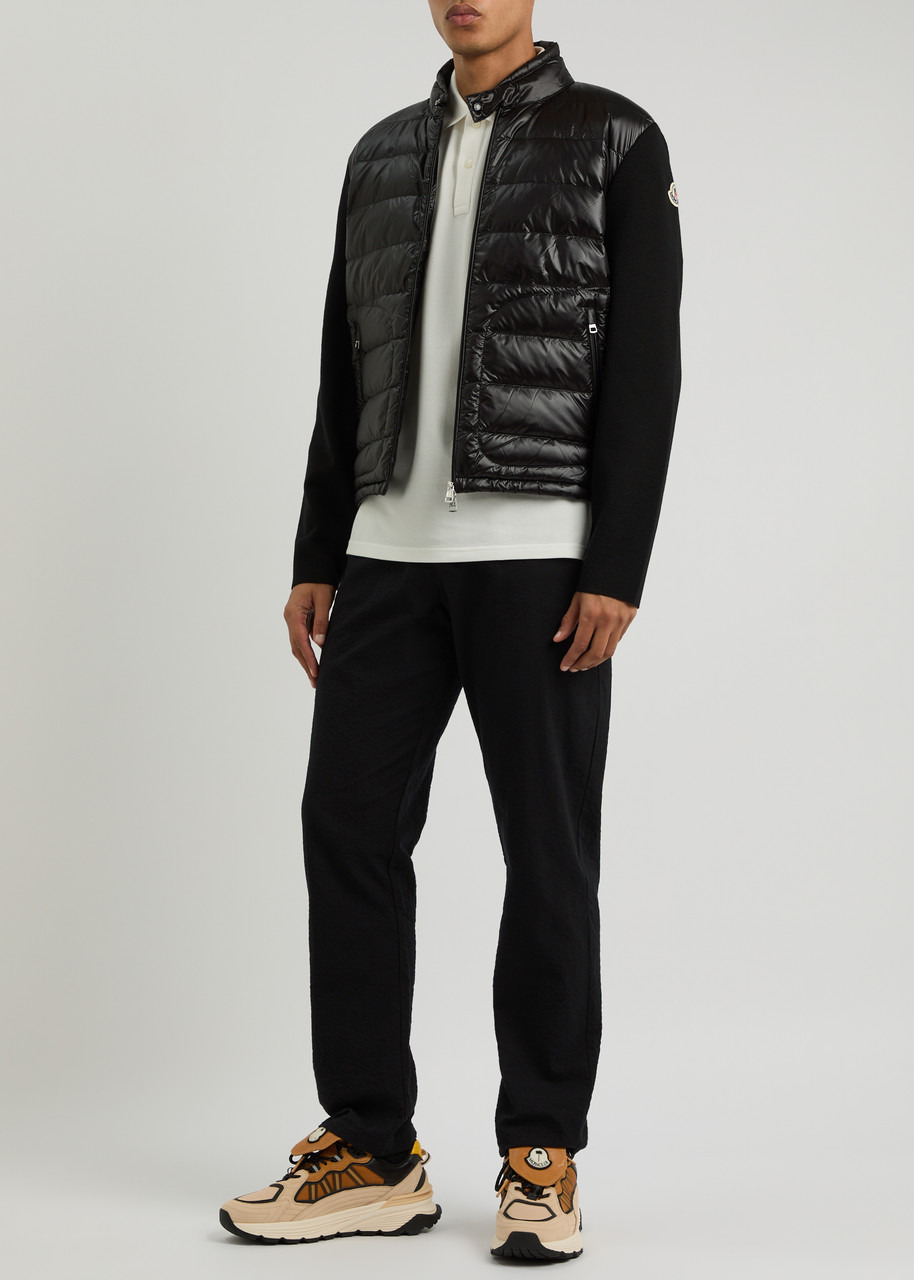 Moncler Quilted Nylon and Wool Jacket - 4