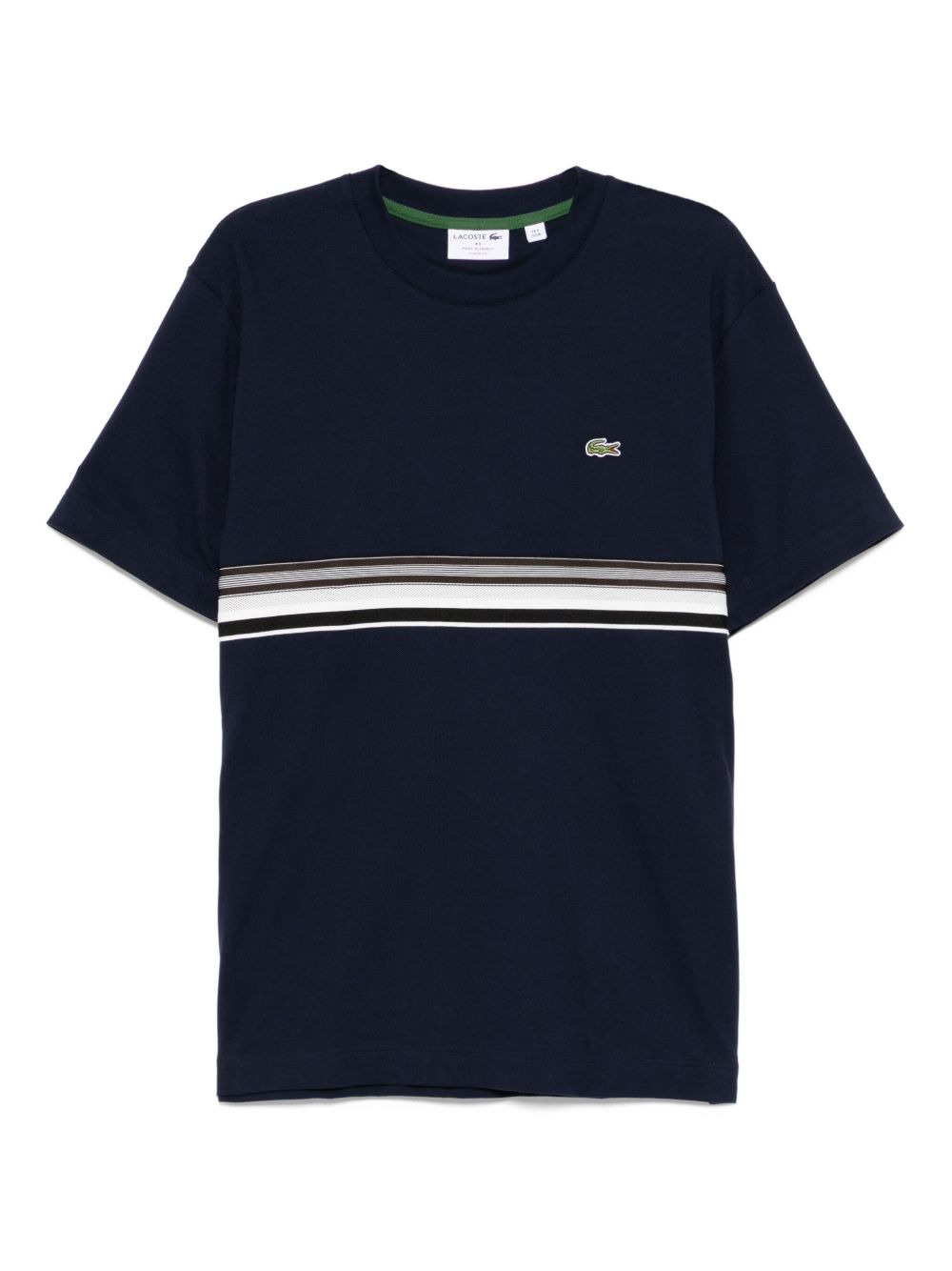logo-embroidered T-shirt - 1