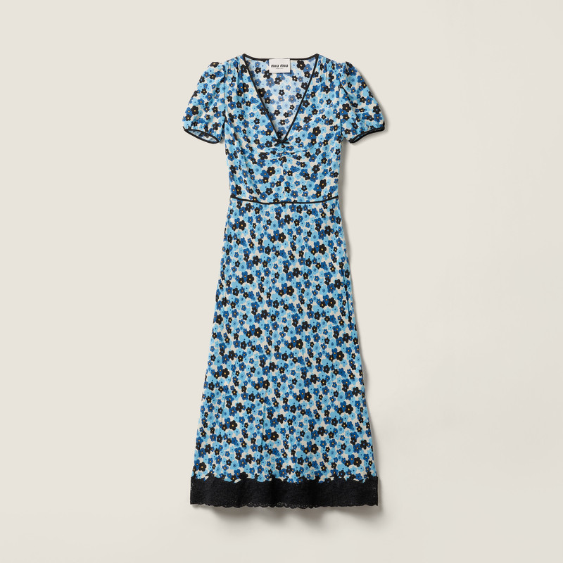 Crêpe de chine dress 1