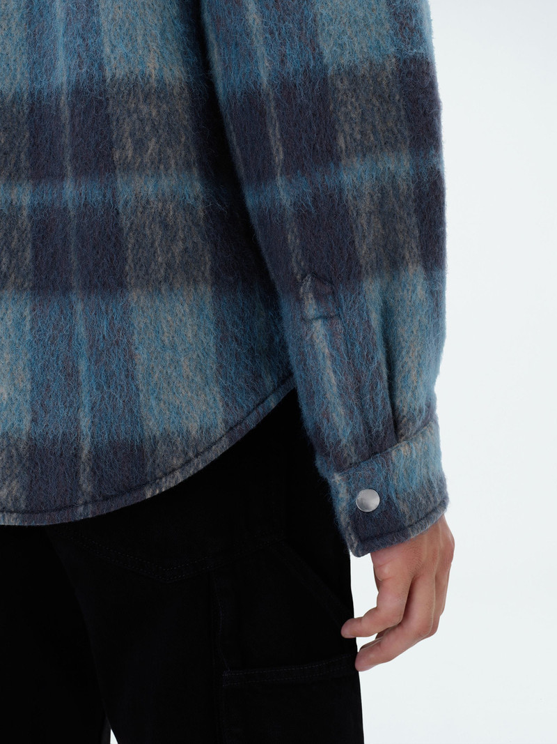 BRUSHED PLAID OVERSHIRT 7