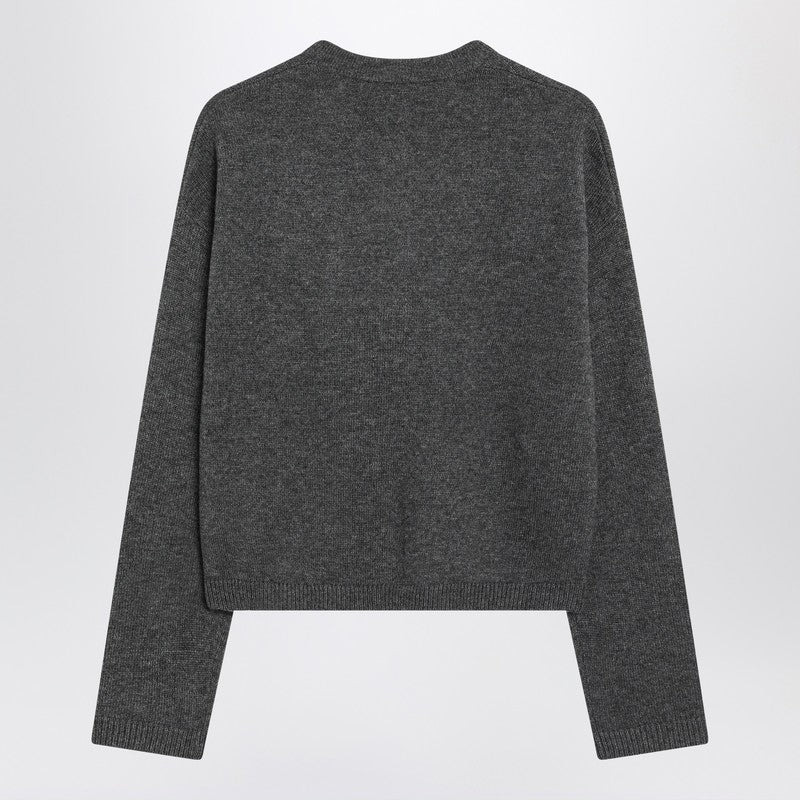 S Max Mara Grey sweater in wool and cashmere - 2