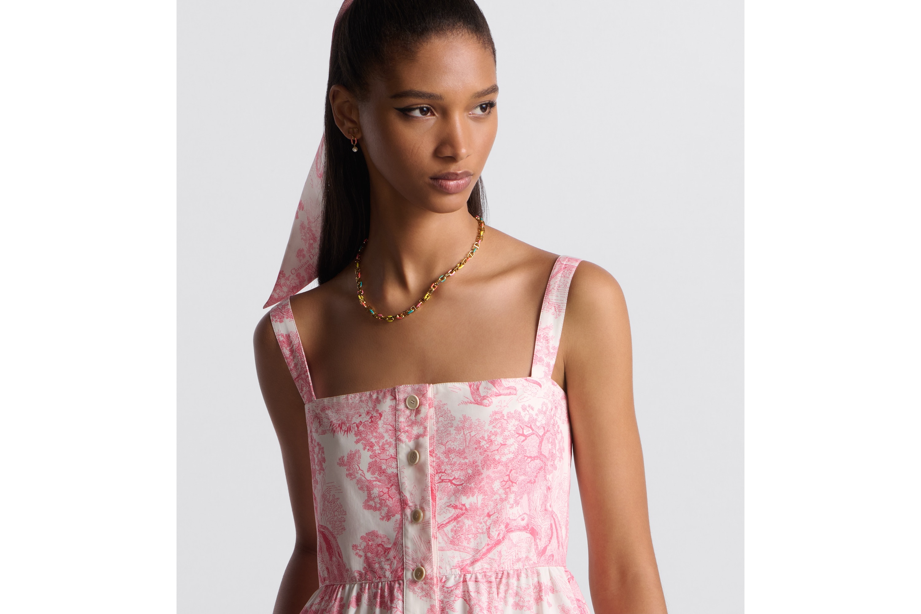 Dioriviera Flared Mid-Length Dress - 5