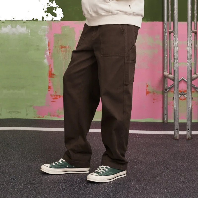 Converse Converse CYOTD Woven Straight Leg Pants 'Brown' 10026810-A02 outlook