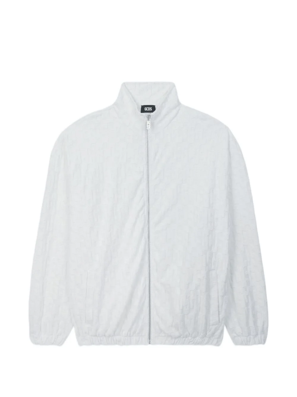 terry monogram zip-up jacket - 1