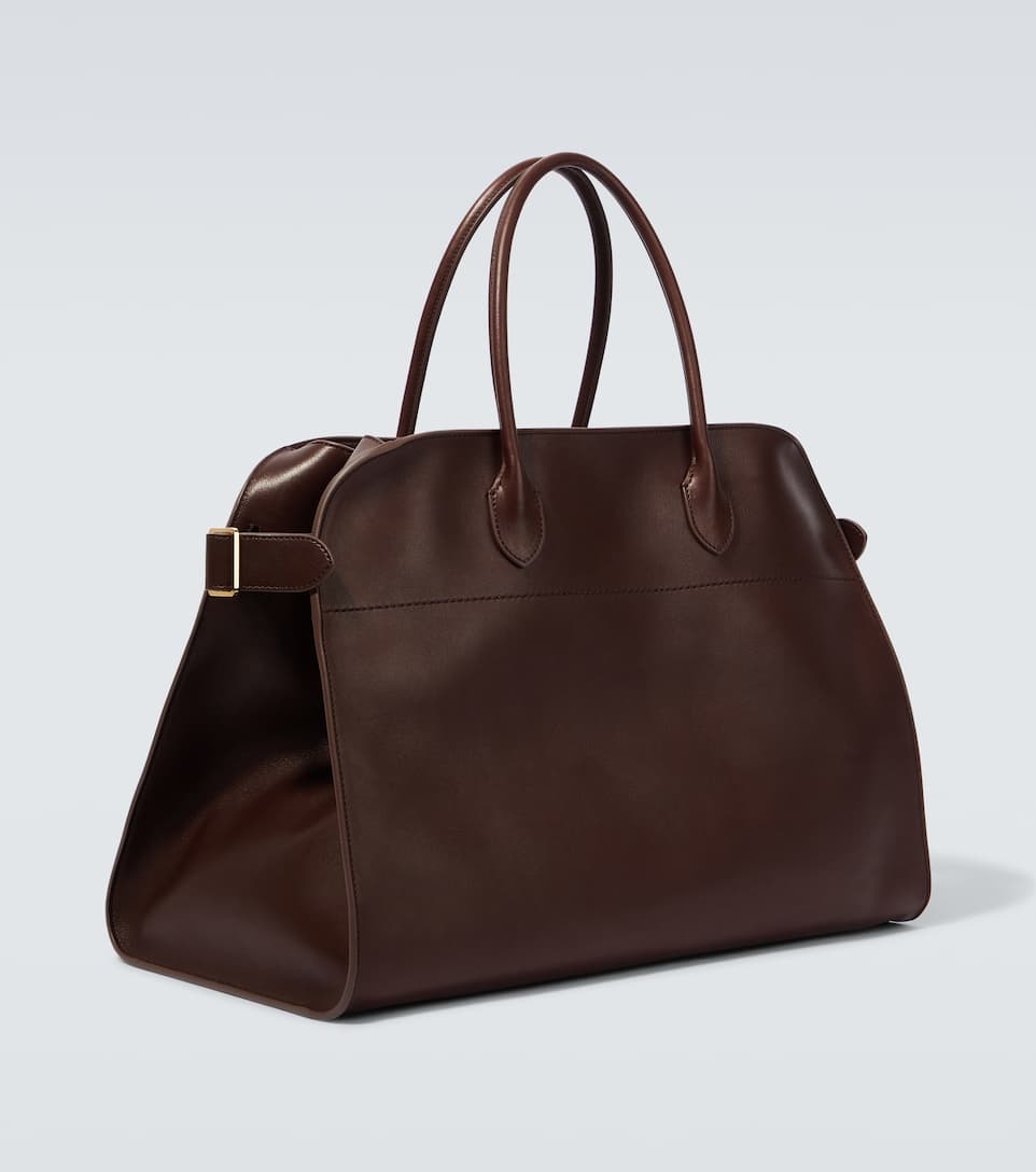 Soft Margaux 17 leather tote bag - 3