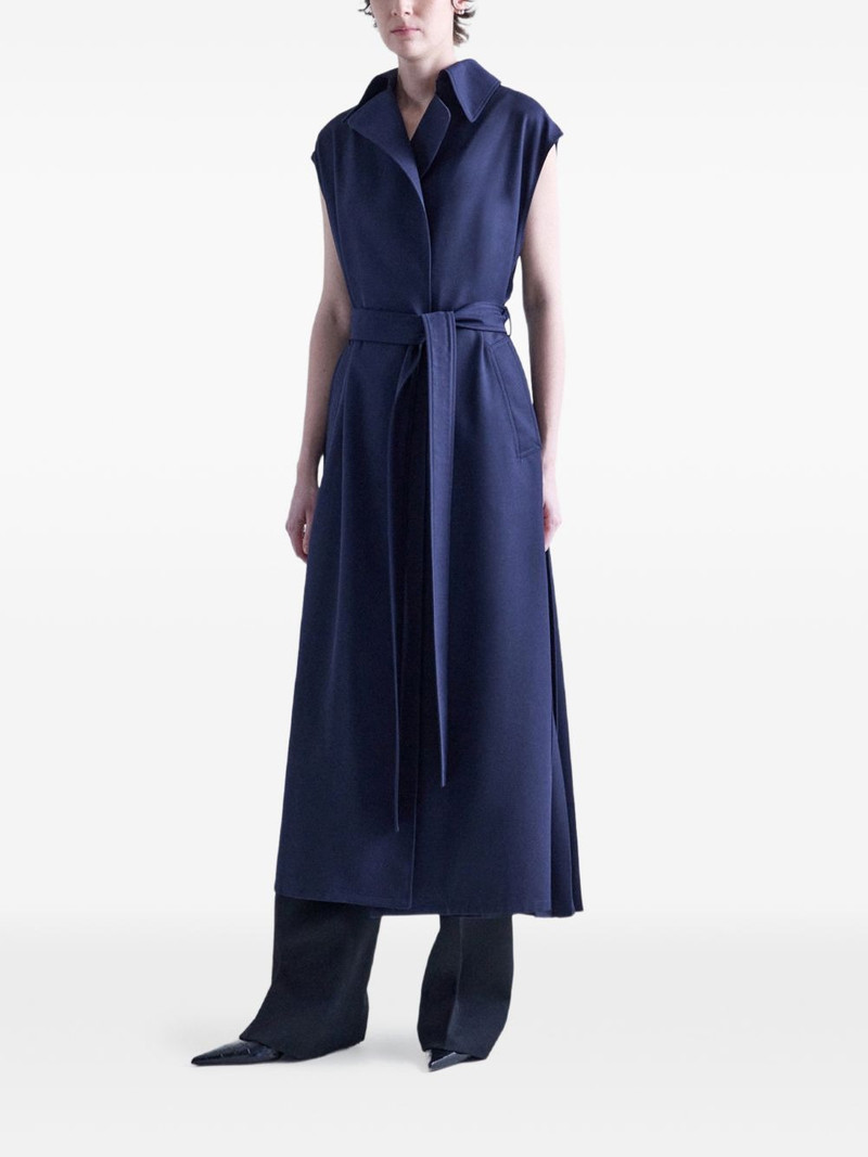 Lennox pleated trench coat 3
