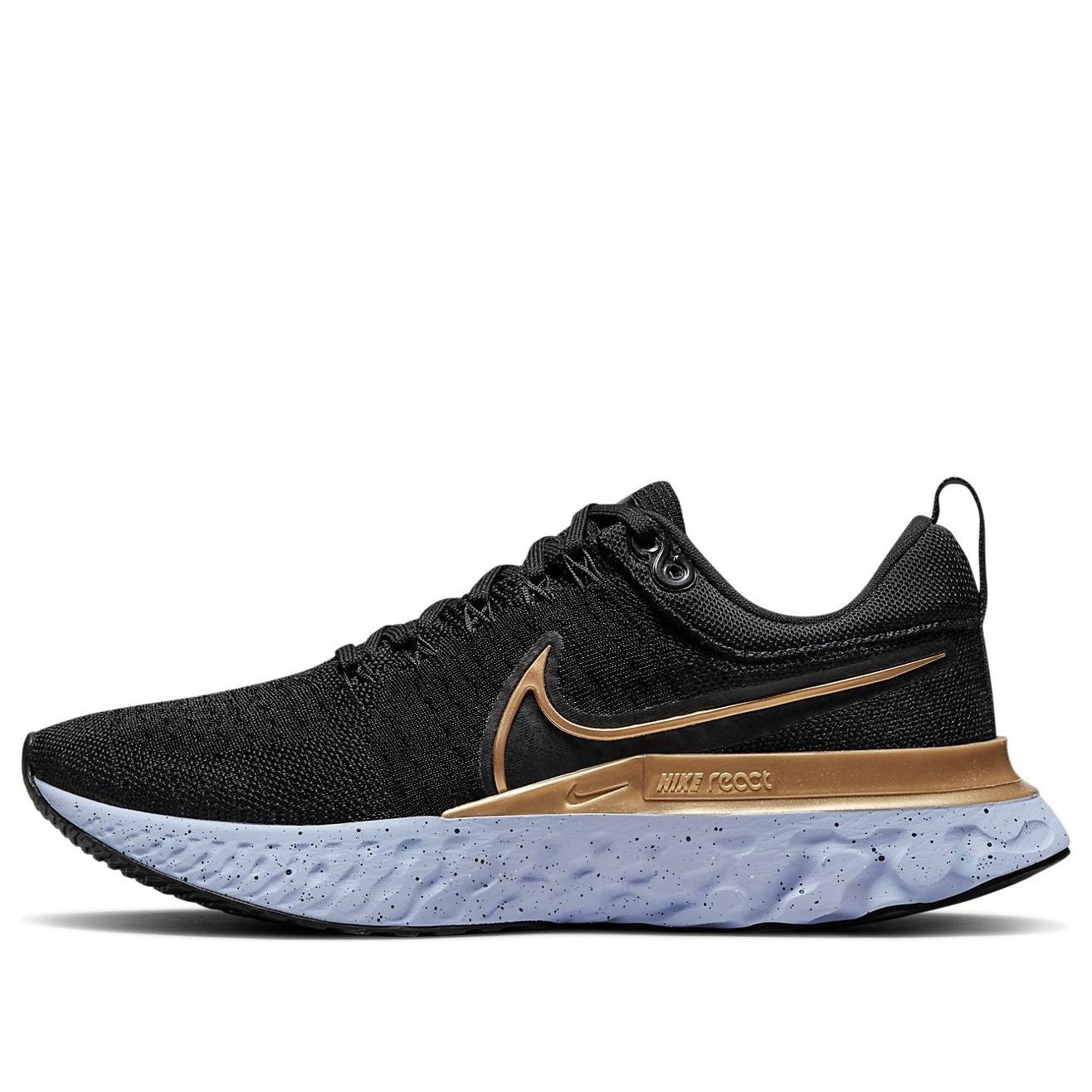 (WMNS) Nike React Infinity Run Flyknit 2 'Black Metallic Gold' CT2423-009 - 1