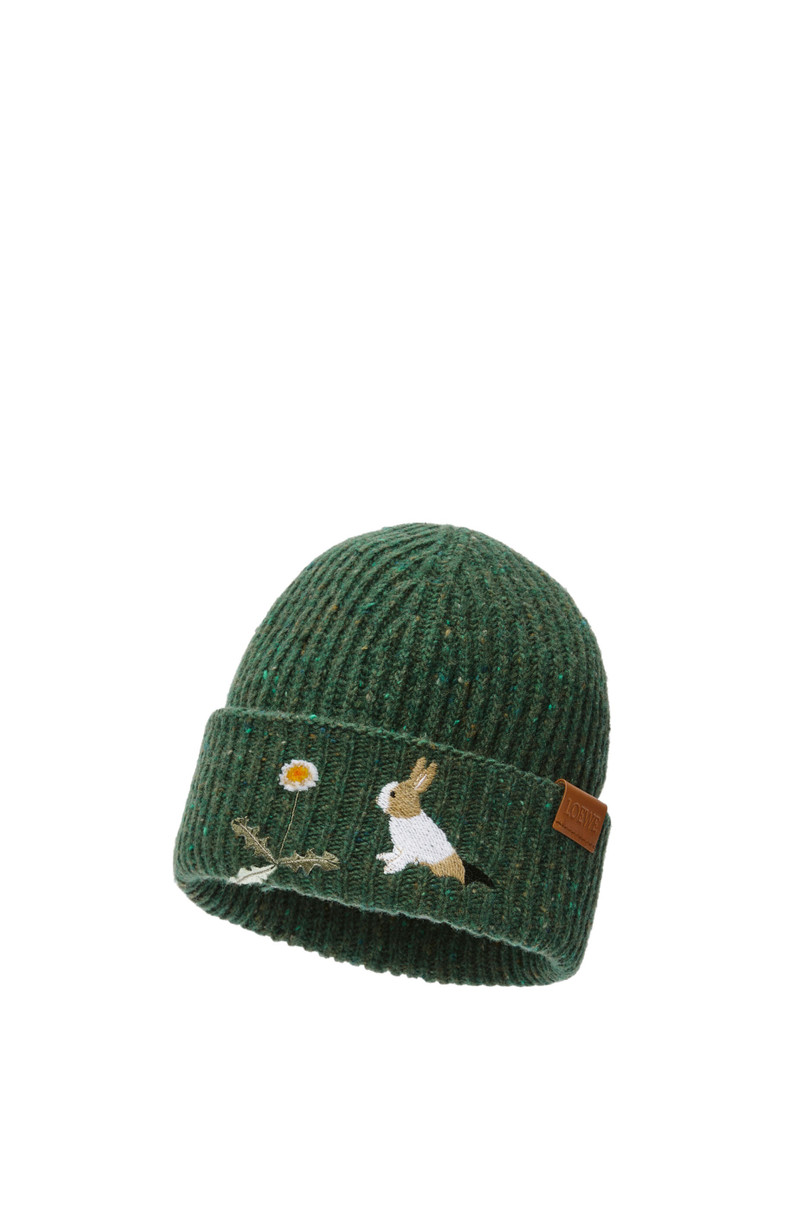Loewe Bunny beanie in wool outlook
