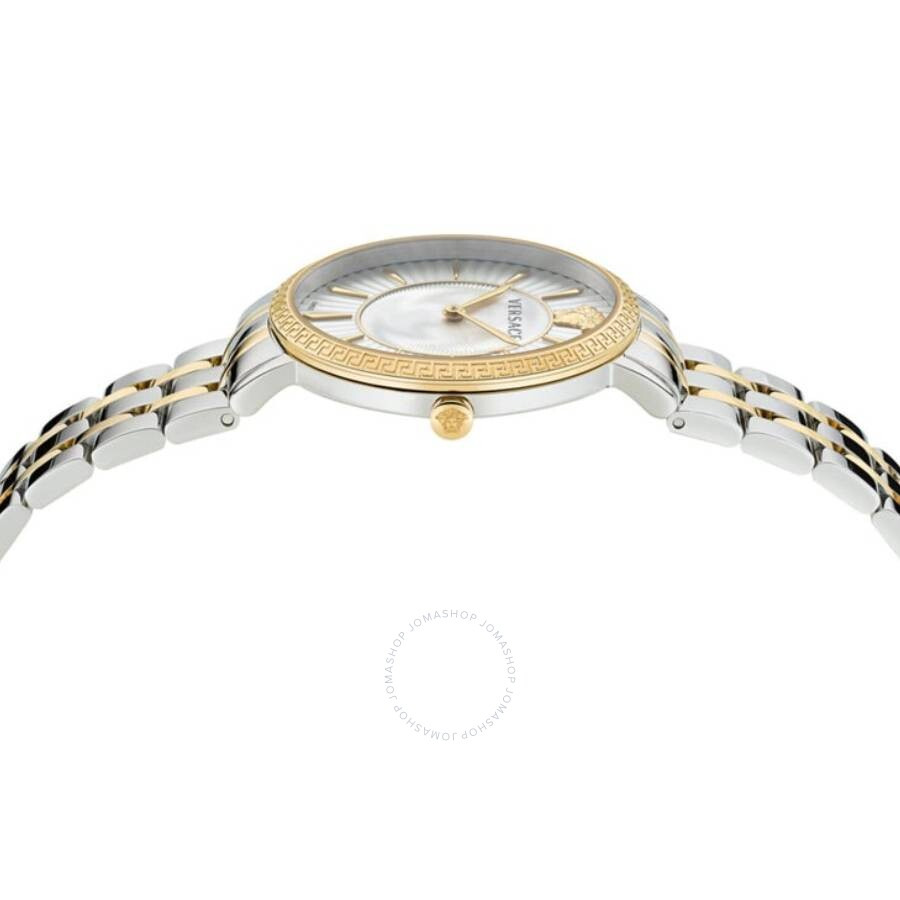 Versace V-Eternal Quartz Silver Dial Ladies Watch VEJL00622 - 2
