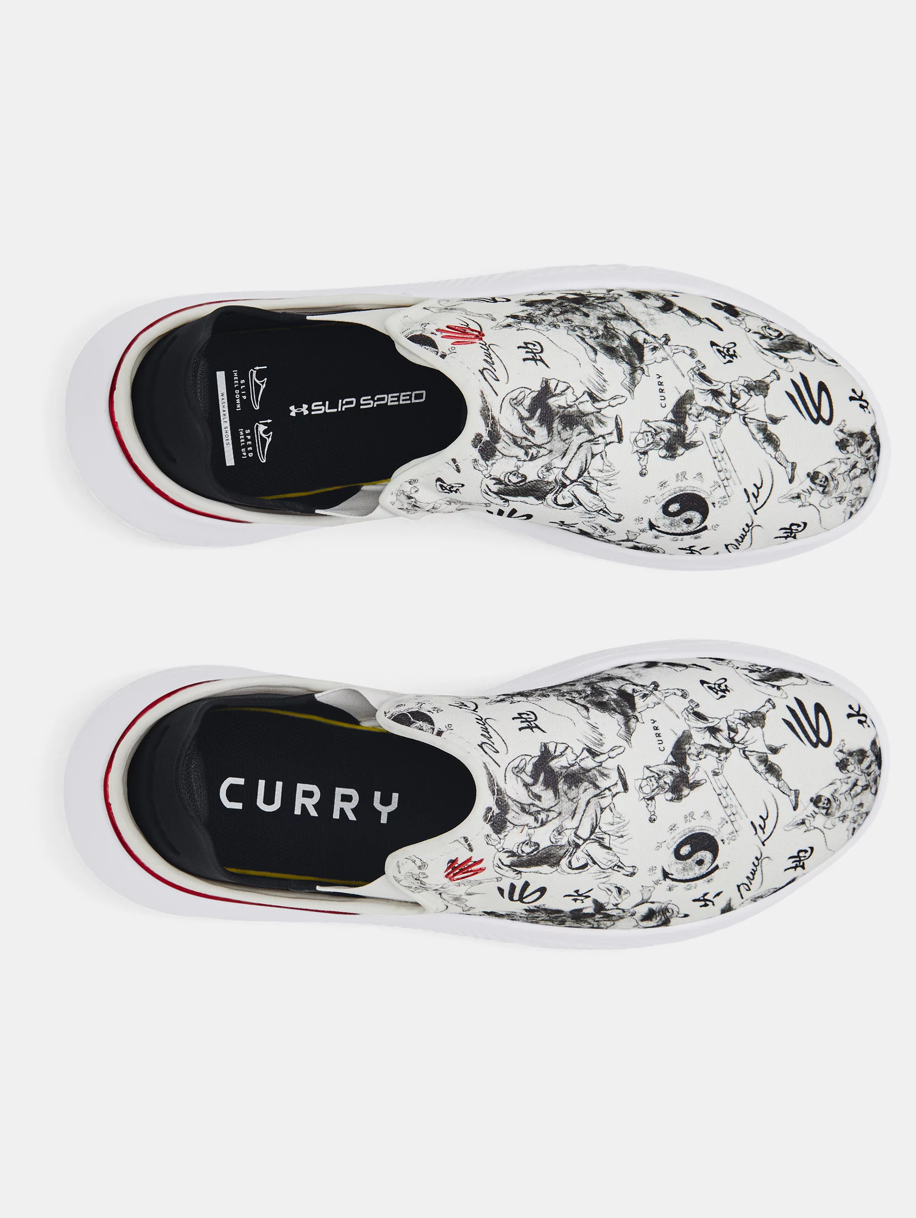 Unisex Curry x Bruce Lee SlipSpeed™ Shoes - 3