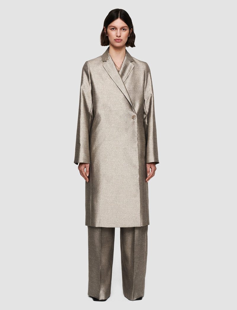 JOSEPH Metallic Clotilde Coat outlook