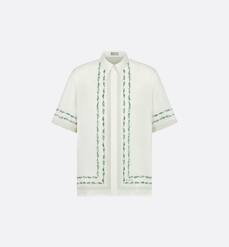 Christian Dior Couture Lily of the Valley Short-Sleeved Shirt 1