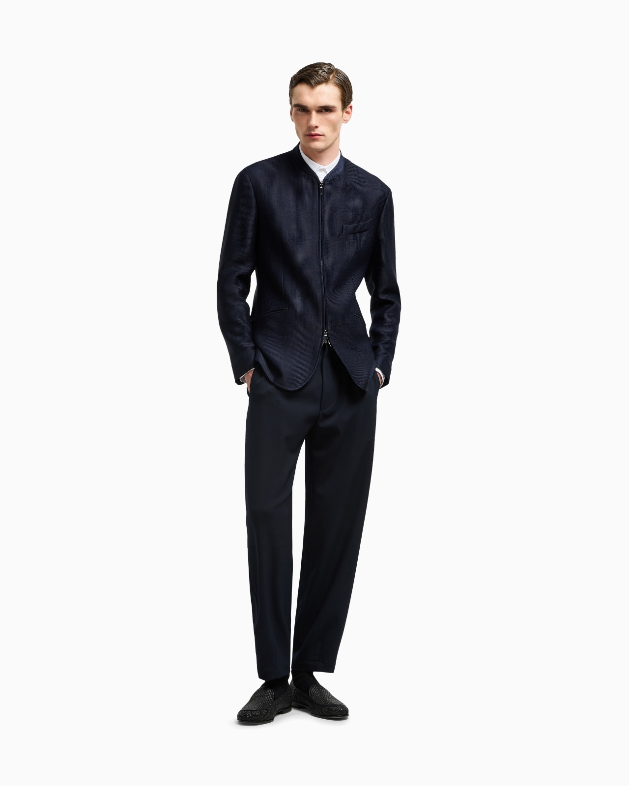 REGULAR-FIT COTTON-SEERSUCKER SHIRT - 2