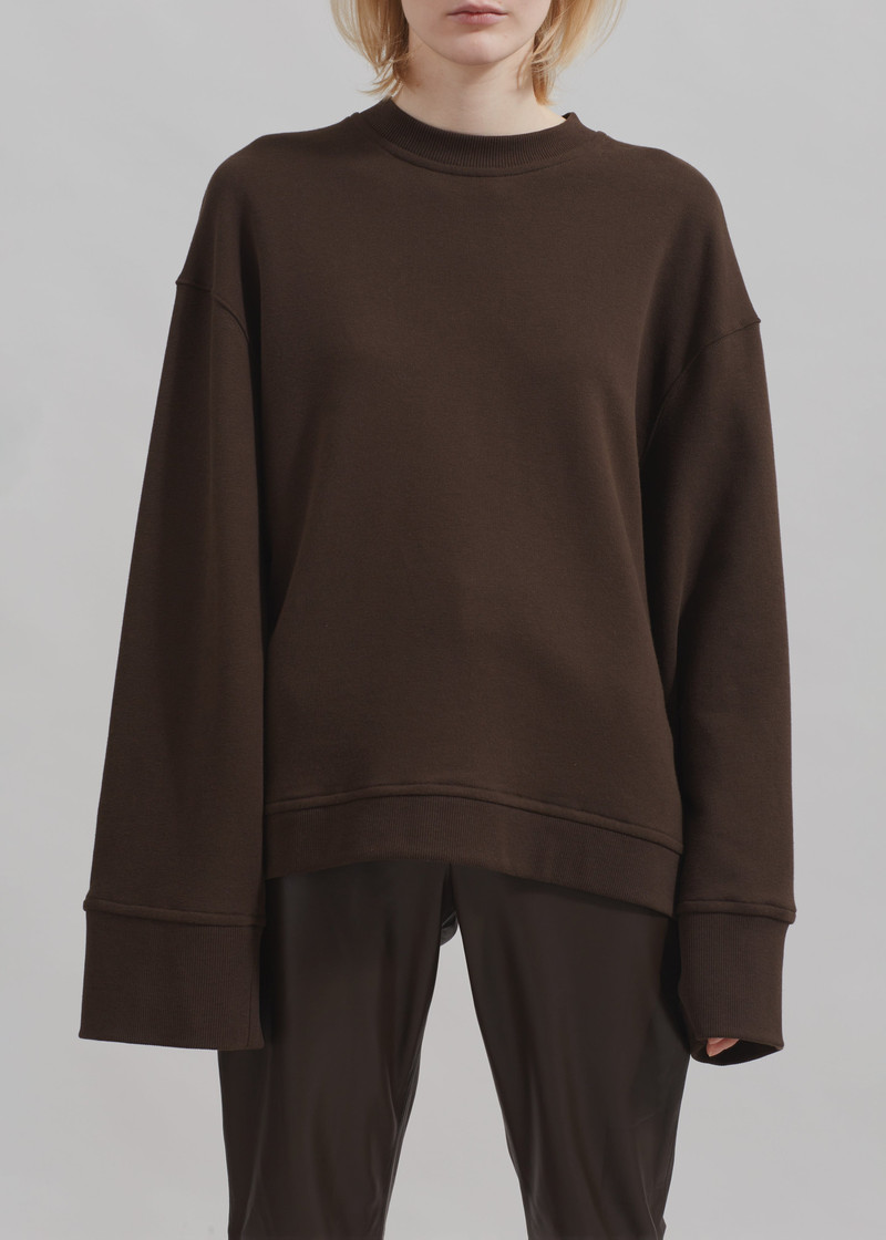 Talia Sweatshirt - Brown 8