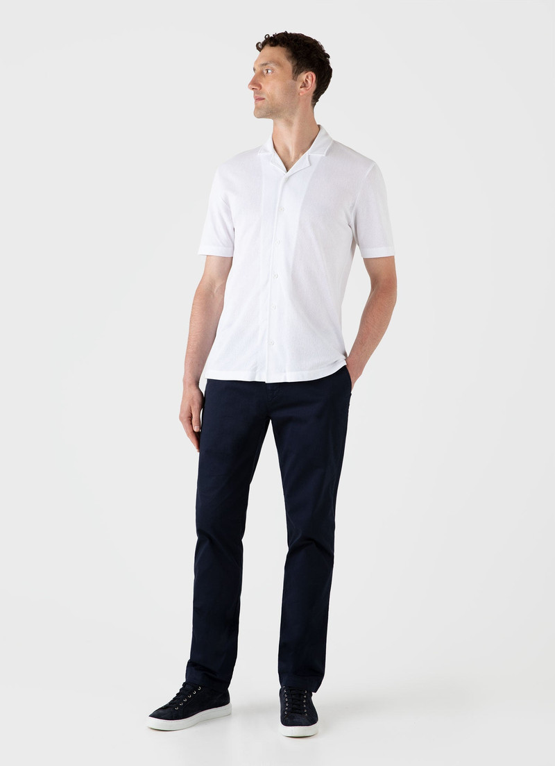 Sunspel Riviera Camp Collar Shirt outlook