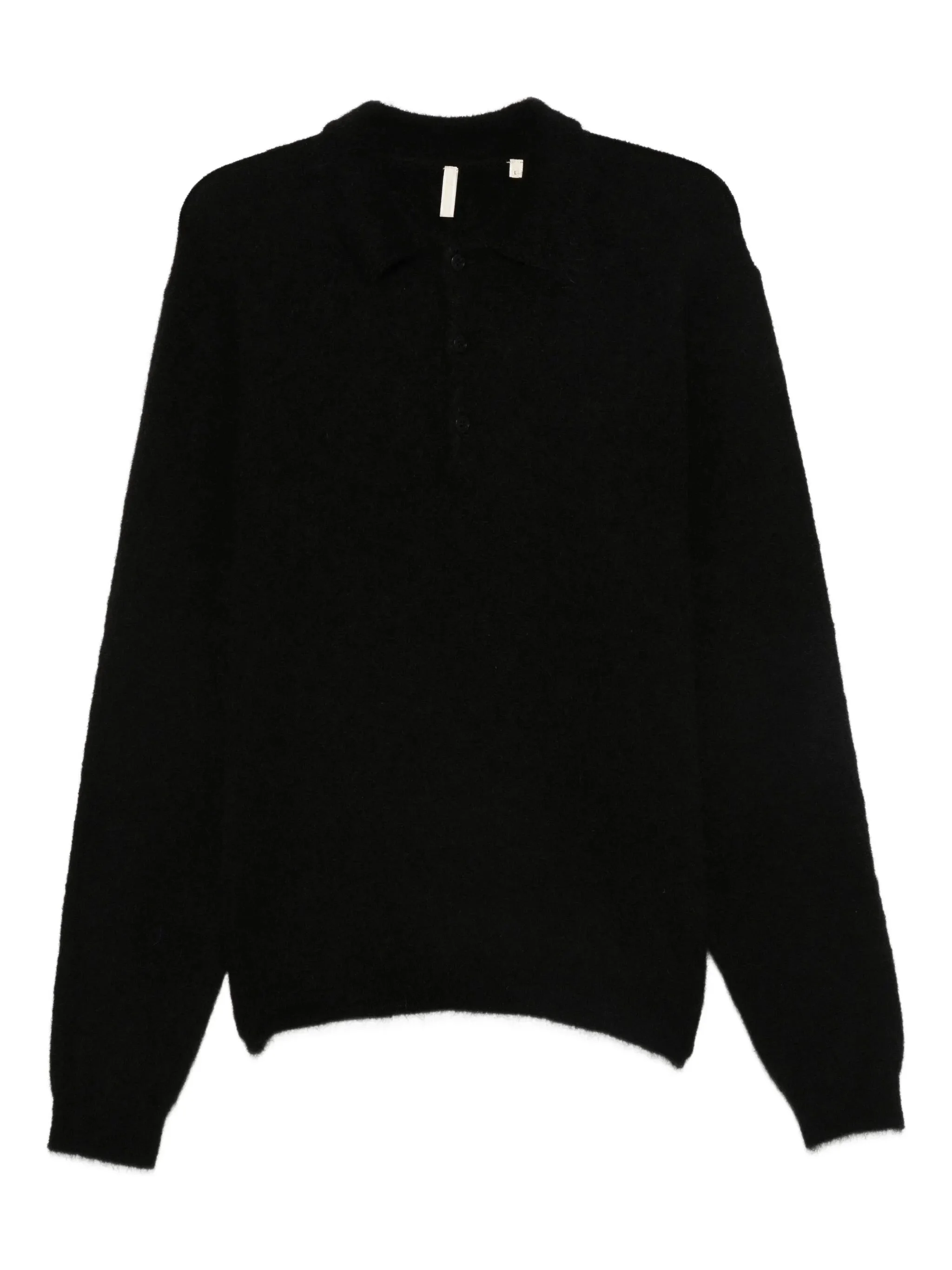 Sunflower Polo-collar Sweater - 1