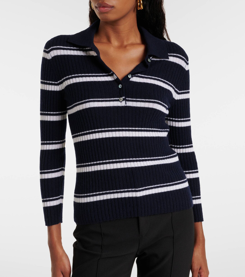 striped polo jumper 6