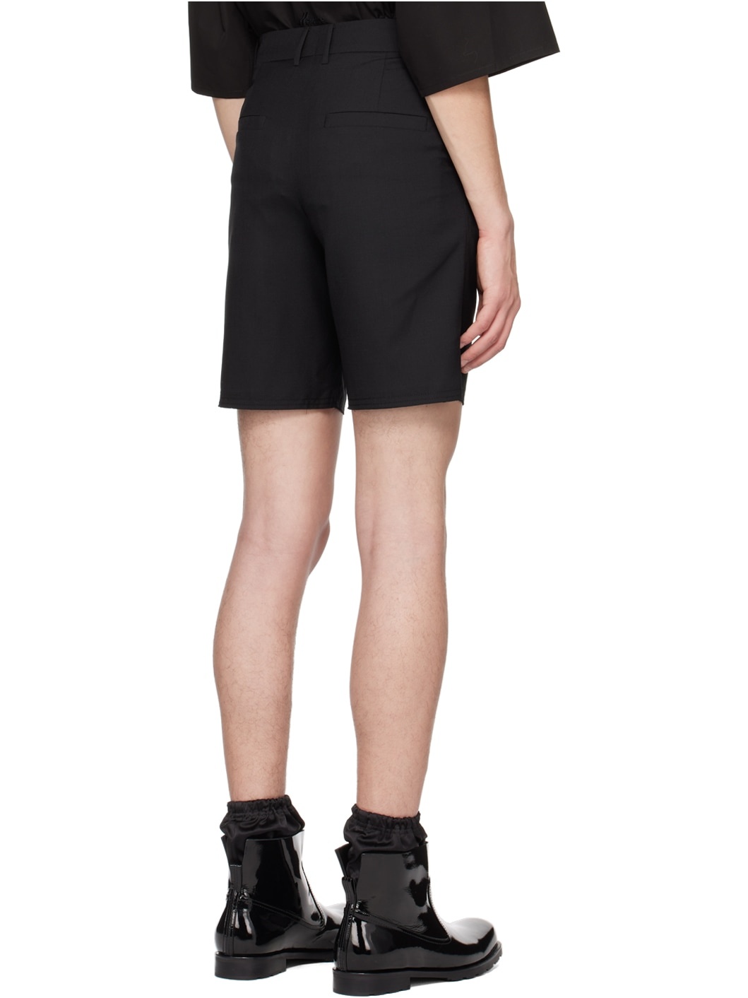 Black Basic Shorts - 3