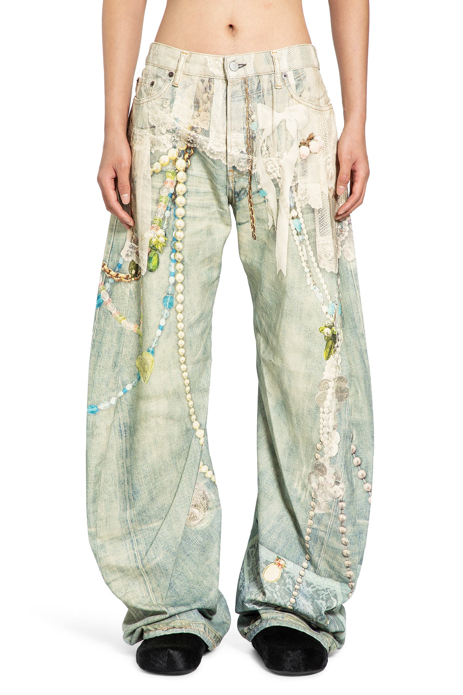Relaxed Fit Pants - 1