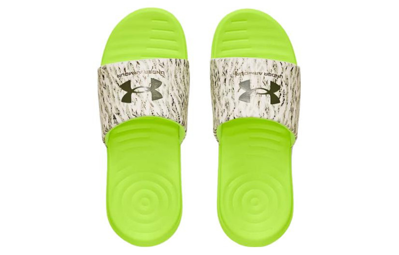 Under Armour Under Armour Ansa Graphic Slide 'Lime Surge Tiger Camo' 3024434-111 outlook