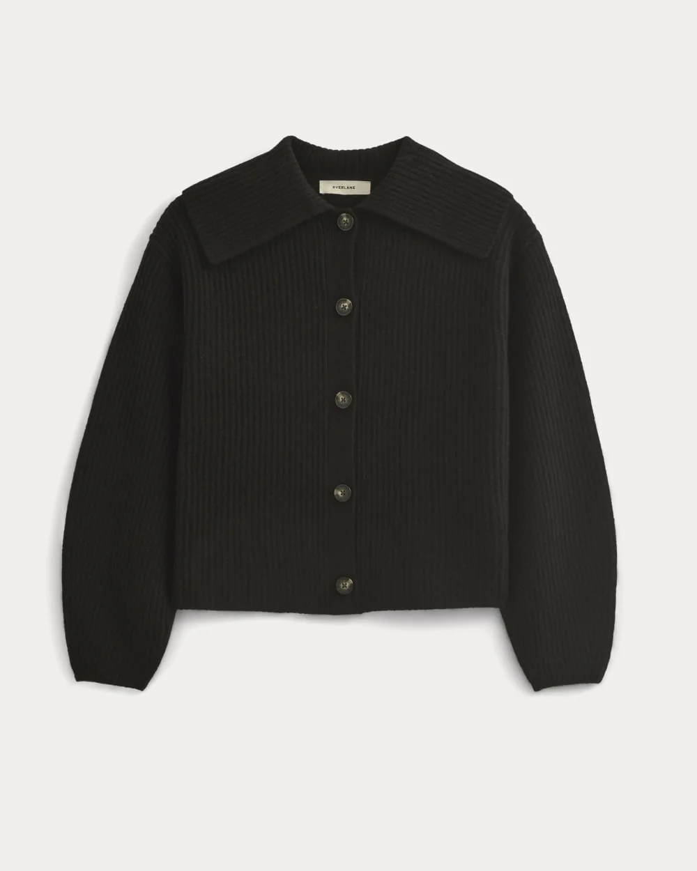 FISHERMAN CARDIGAN IN WOOL CASHMERE - 1
