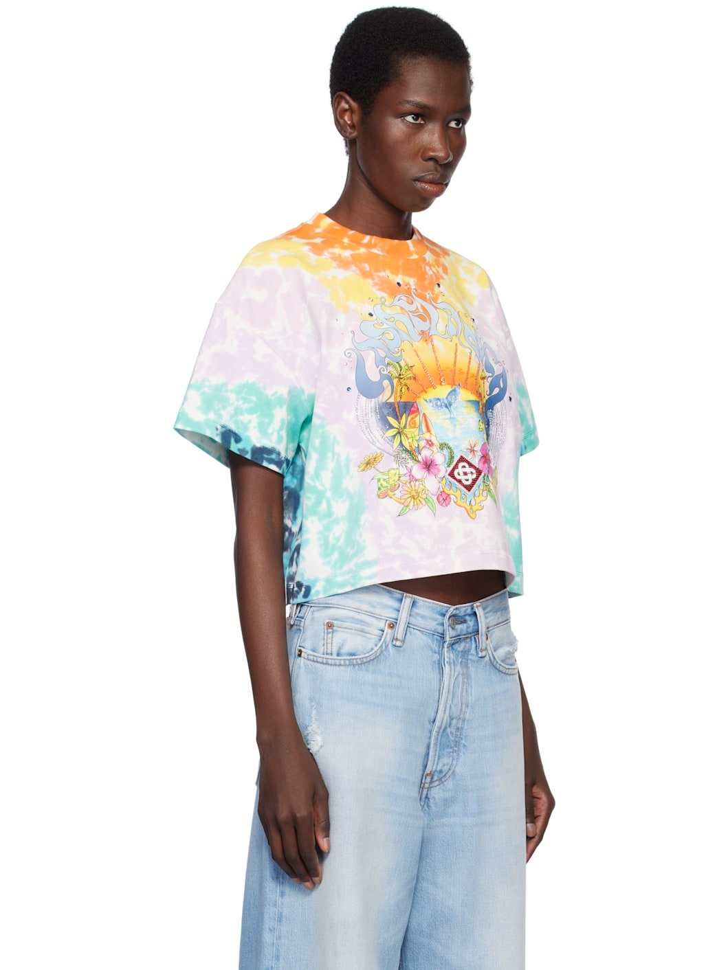 Multicolor Surf Trip Tie Dye T-shirt - 2