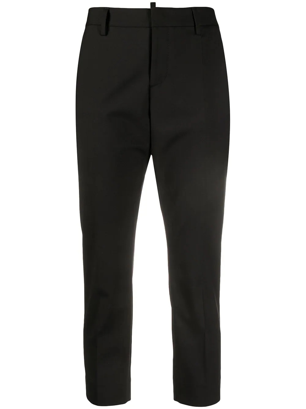 slim-fit cropped trousers - 1