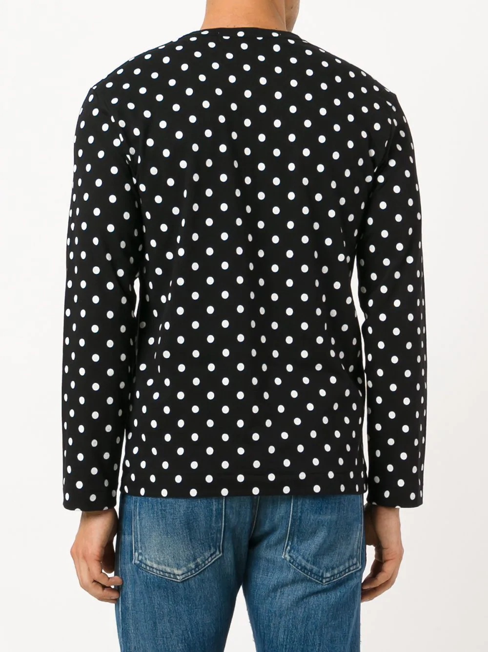 polka dot print T-shirt - 4