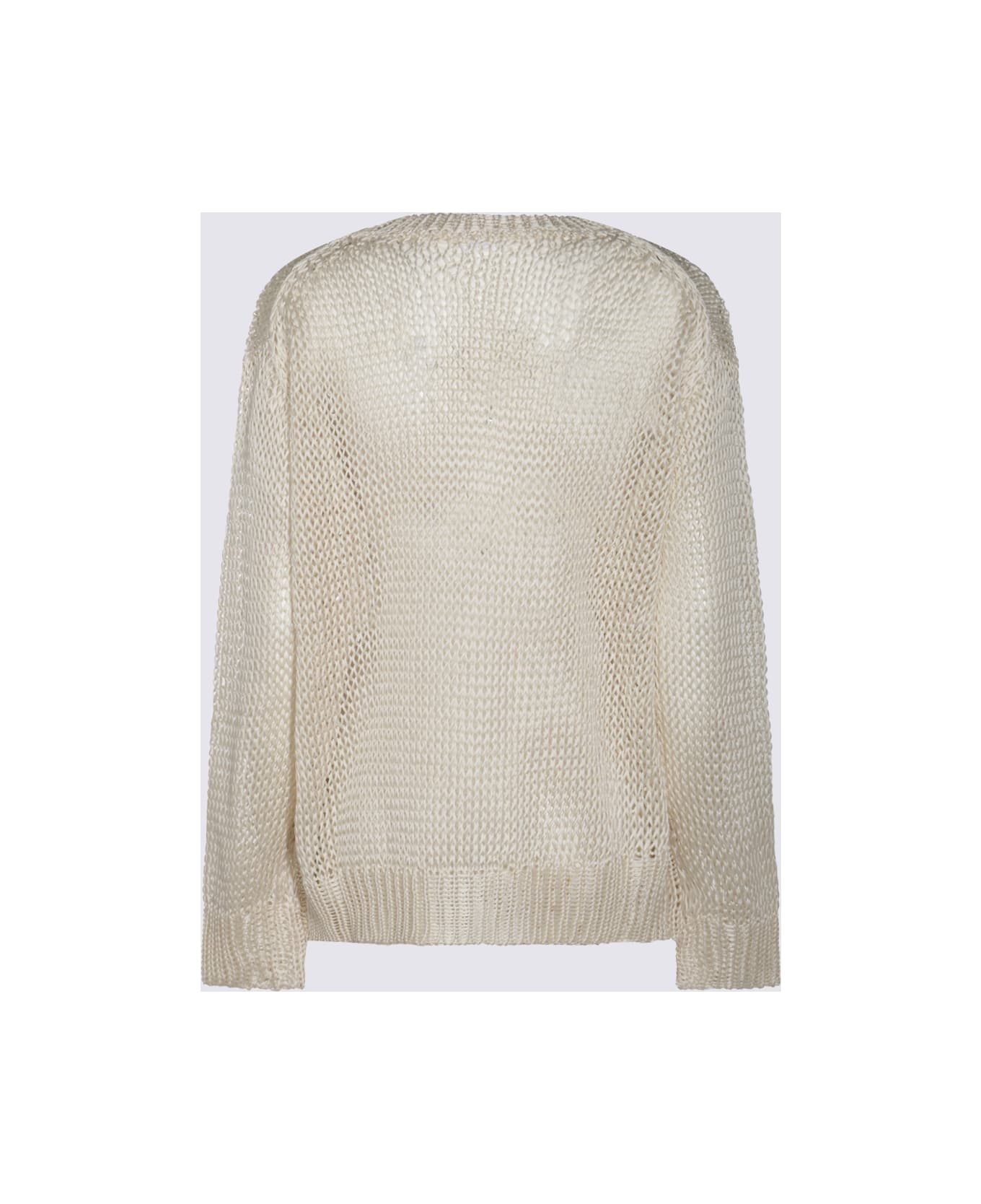 Beige Silk Knitwear - 2
