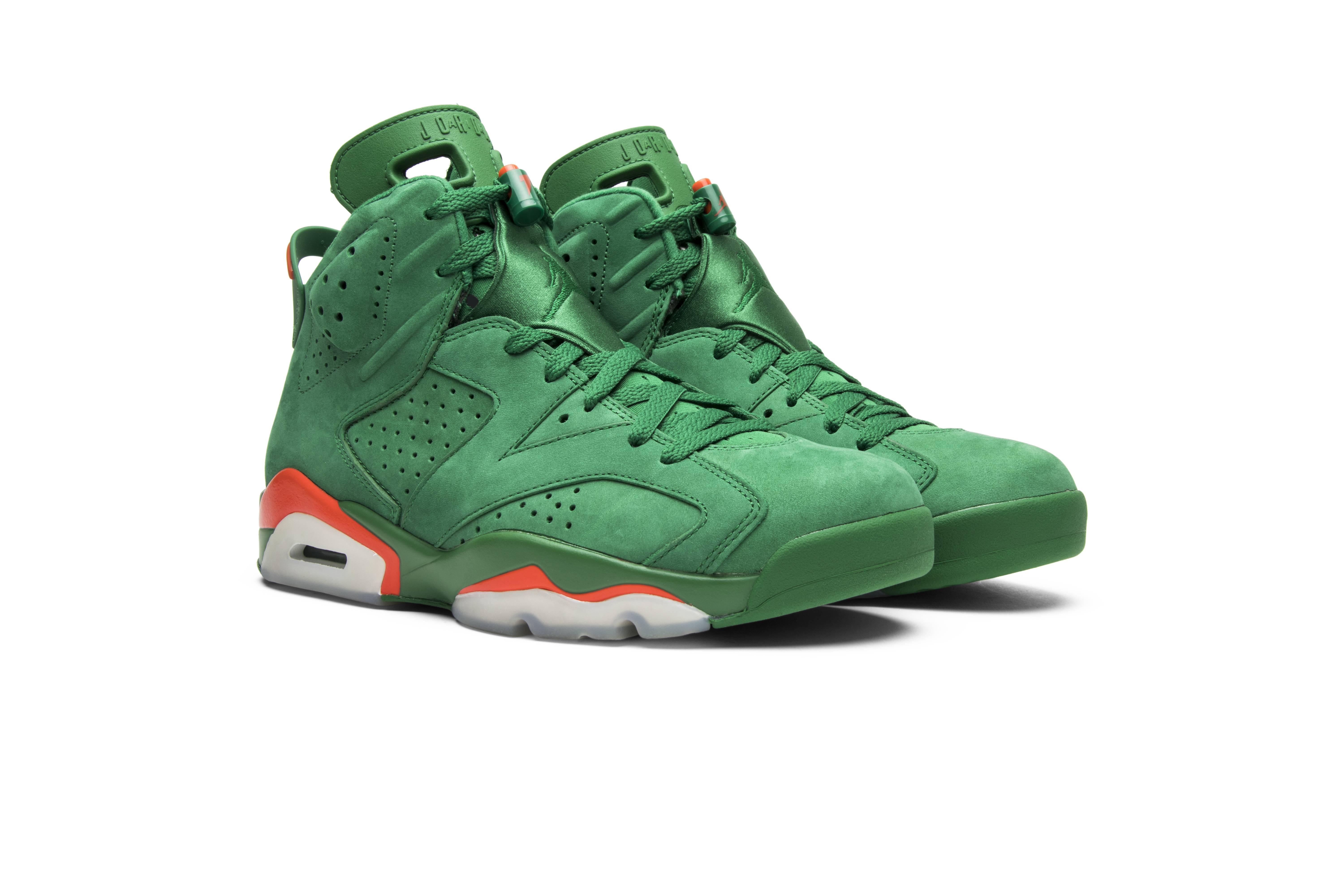 Air Jordan 6 Retro NRG 'Green Suede Gatorade' - 8