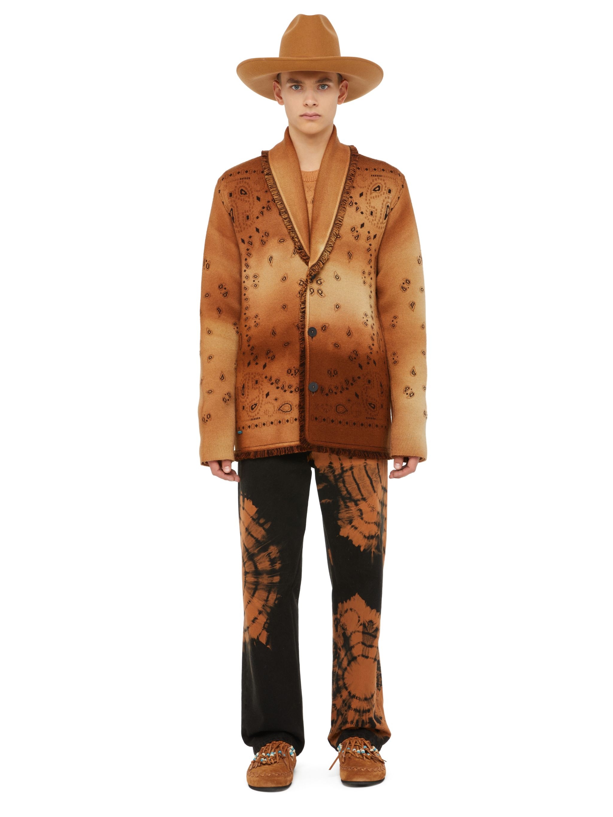 Hues Of The Desert Tie Dye Cardigan - 4
