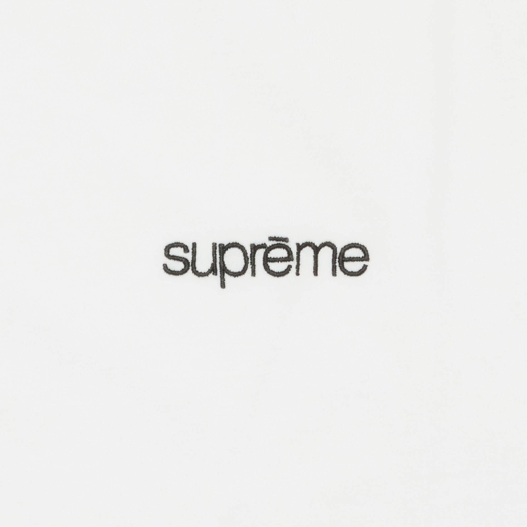 Supreme Mock Neck Long-Sleeve Top 'White' - 3