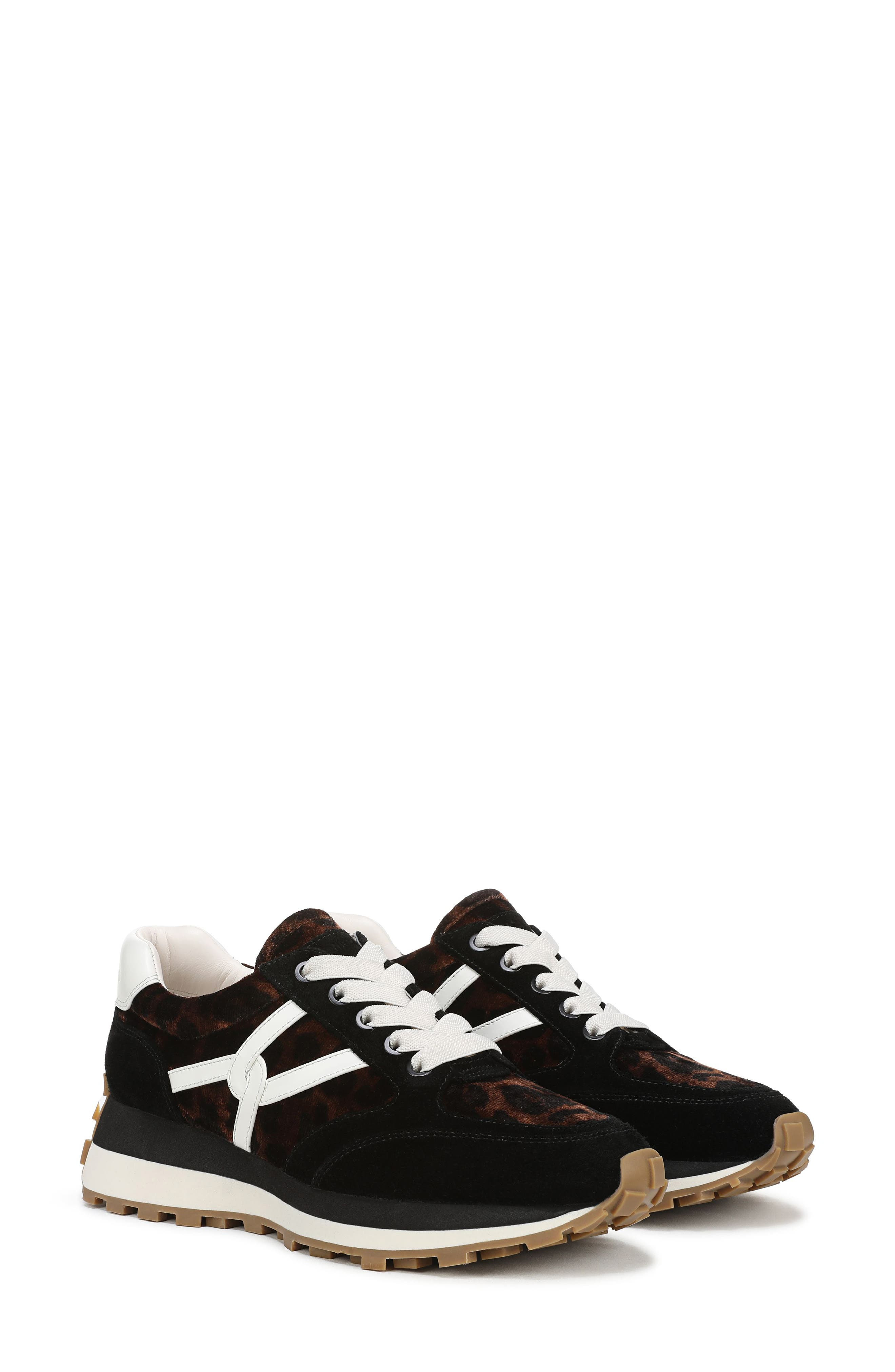Veronica Beard Valentina Slip-On Sneaker in Leopard/Black at Nordstrom - 8
